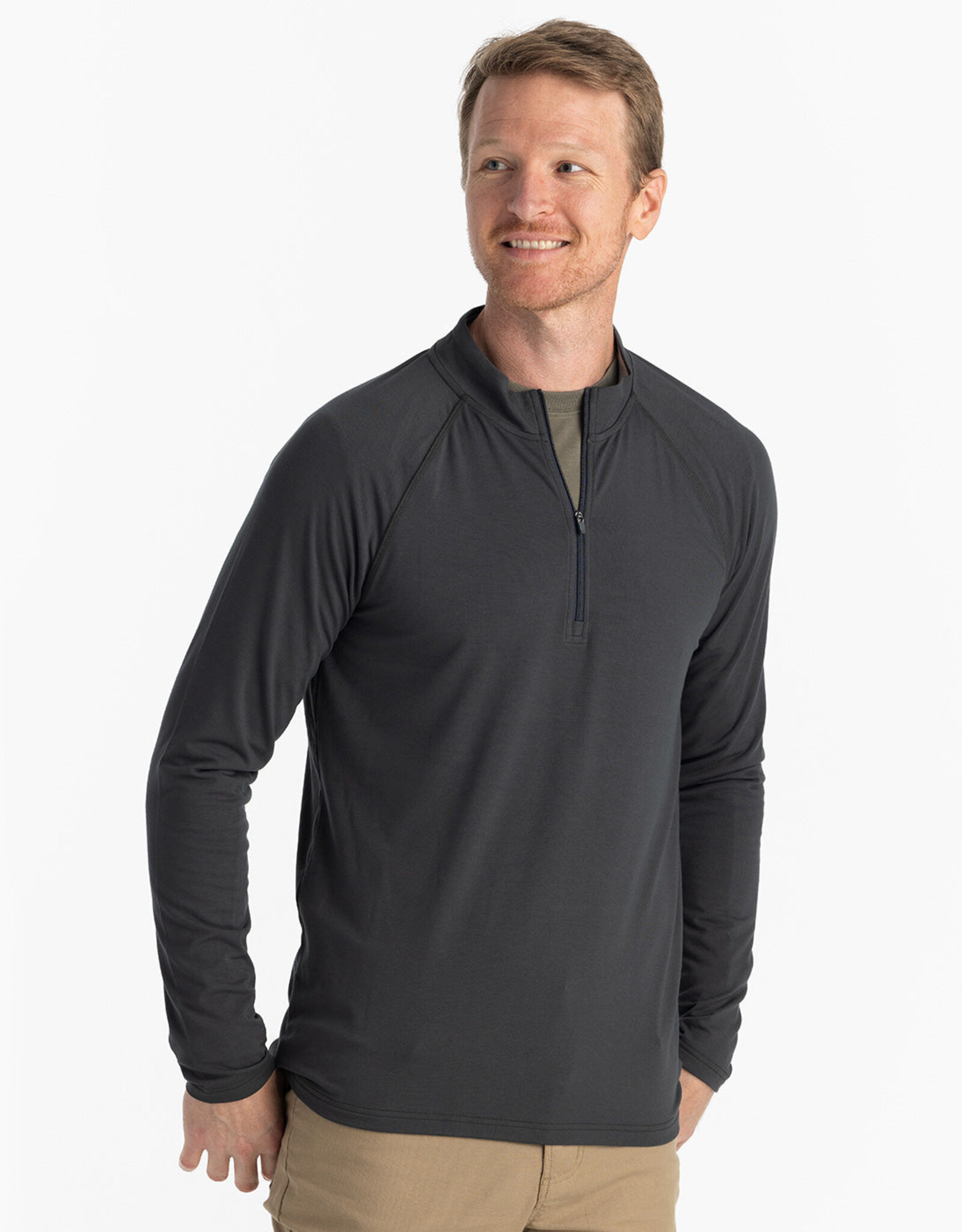 Free Fly Free Fly M Bamboo Flex Quarter Zip