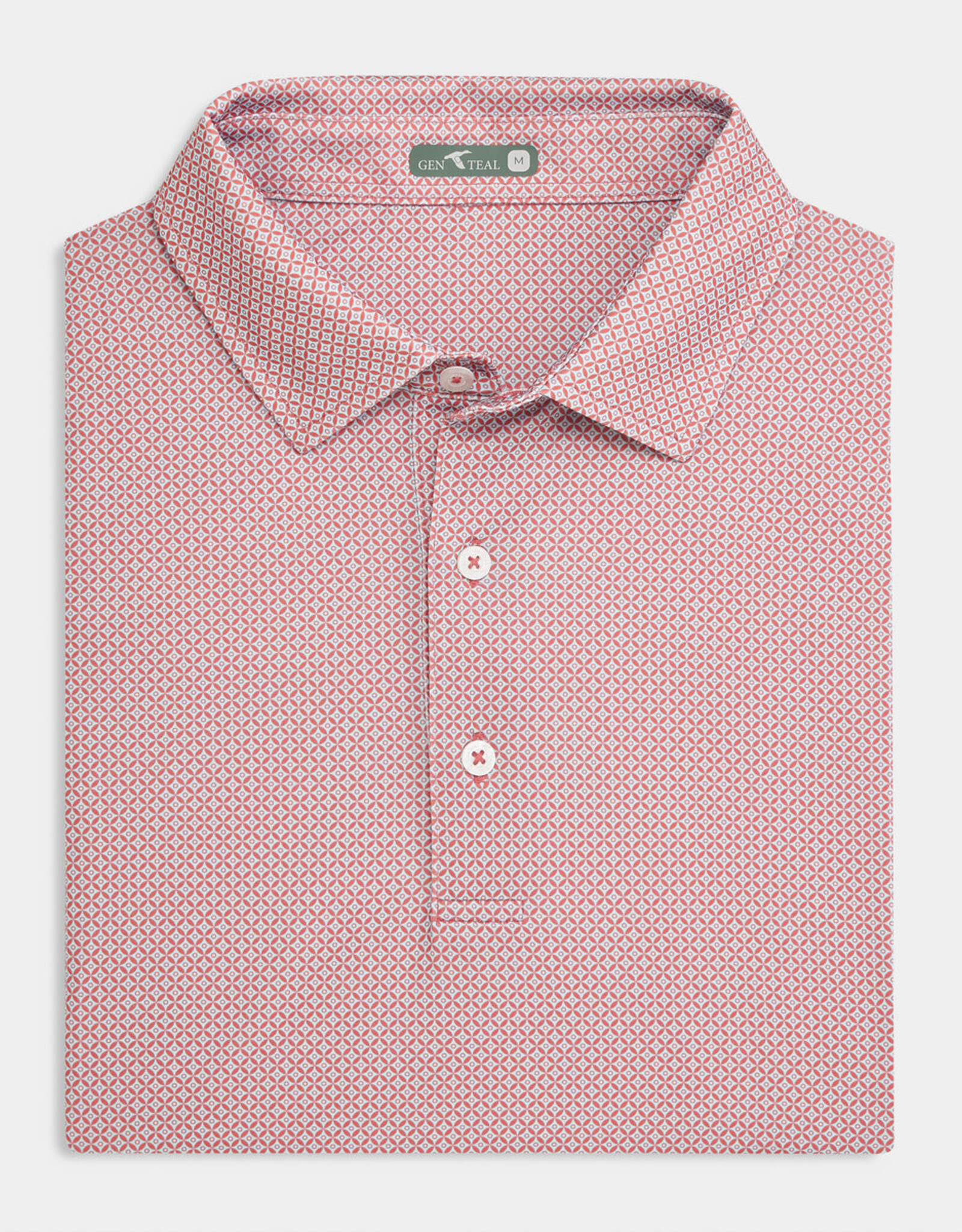 GenTeal Genteal Circle Dot Printed Performance Polo