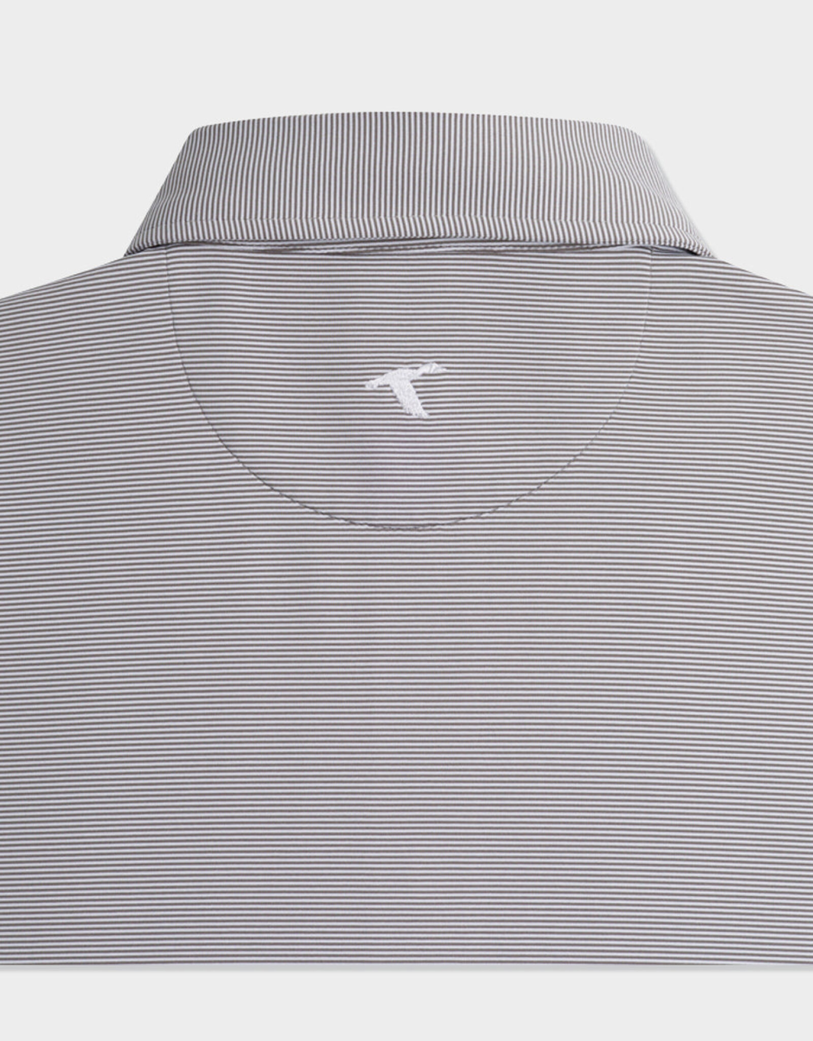 GenTeal Genteal Club Pinstripe Performance Polo With Power T