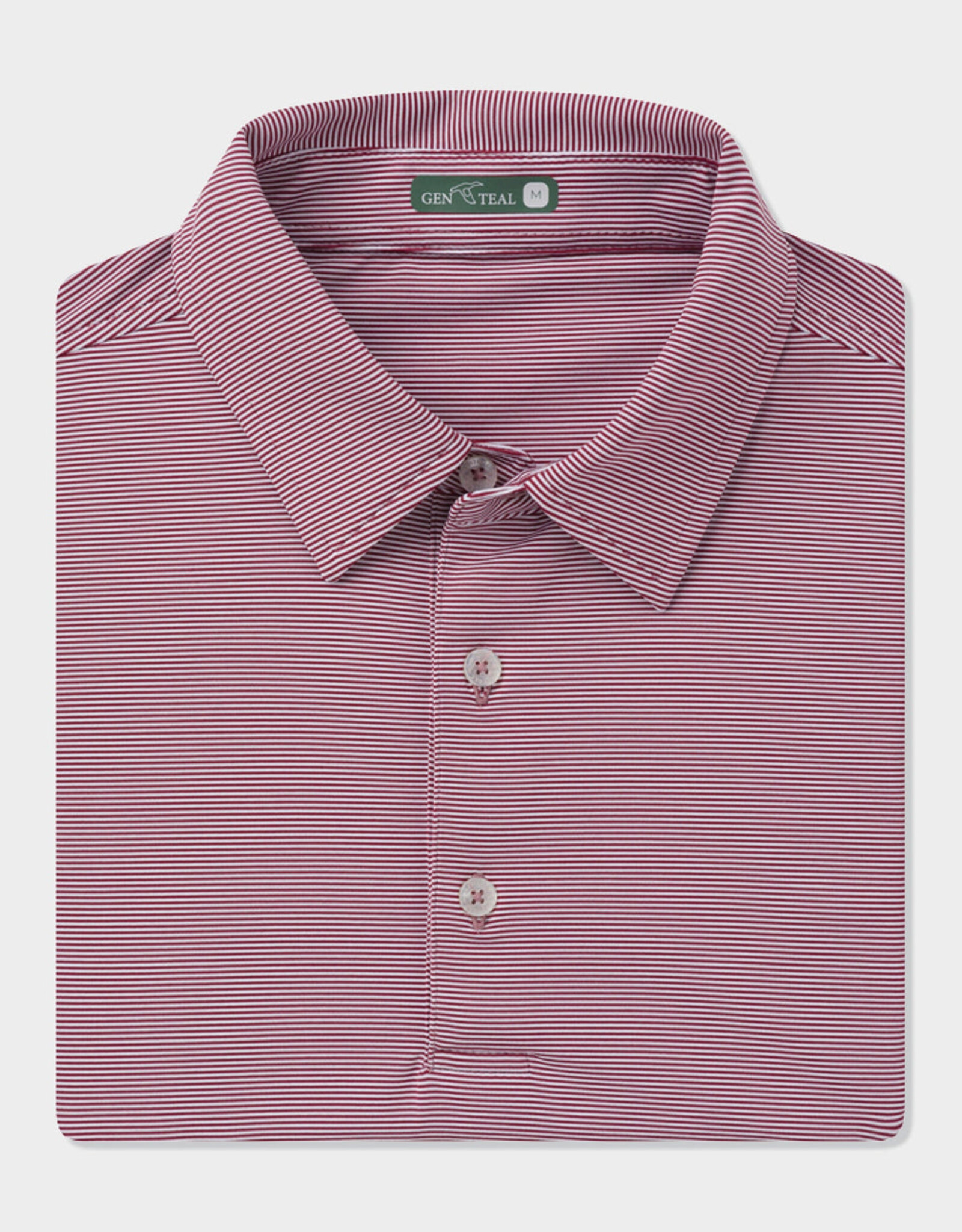 GenTeal Genteal Club Pinstripe Performance Polo
