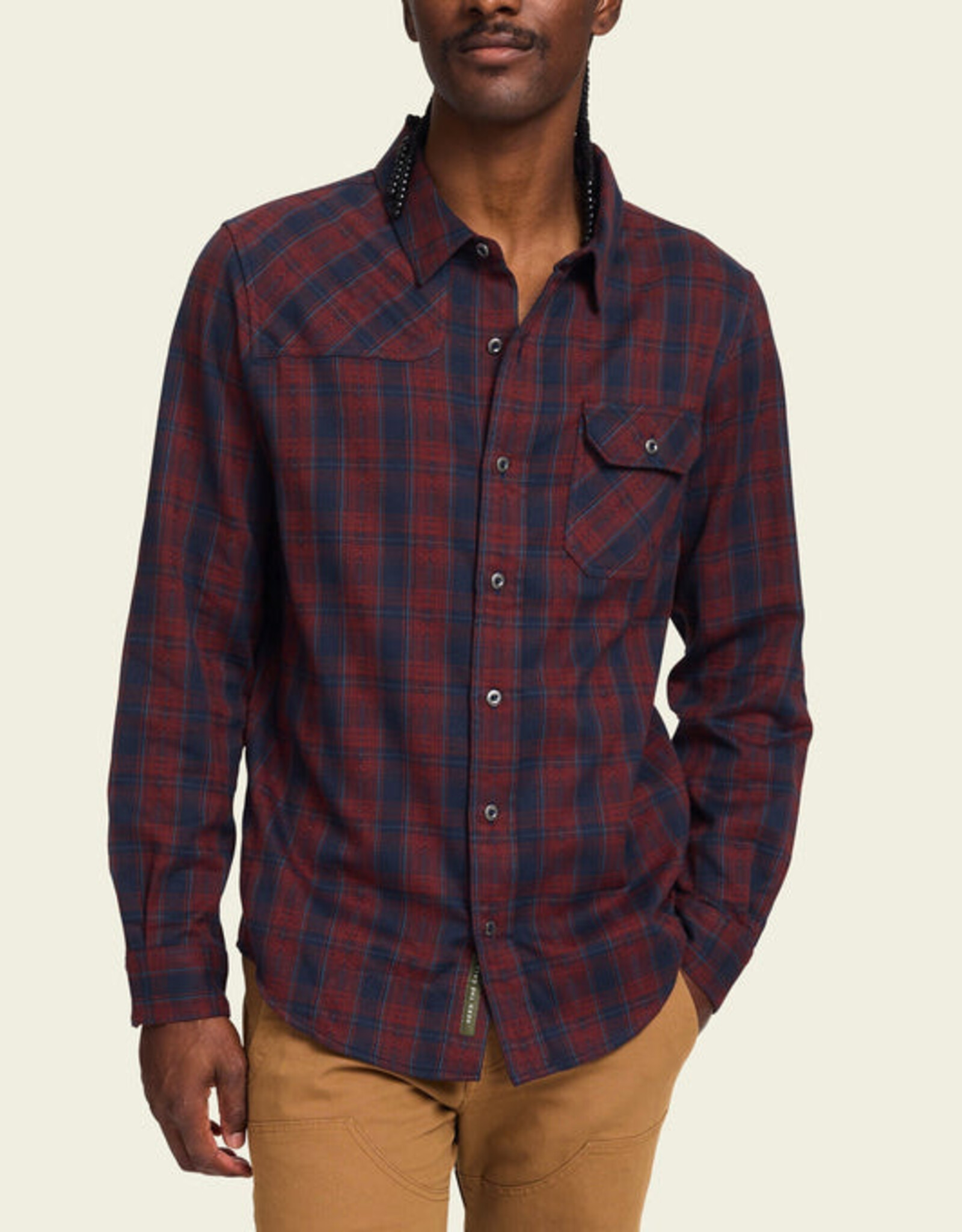 Howler Brothers Howler Brothers Harker’s Flannel: Barrett Plaid