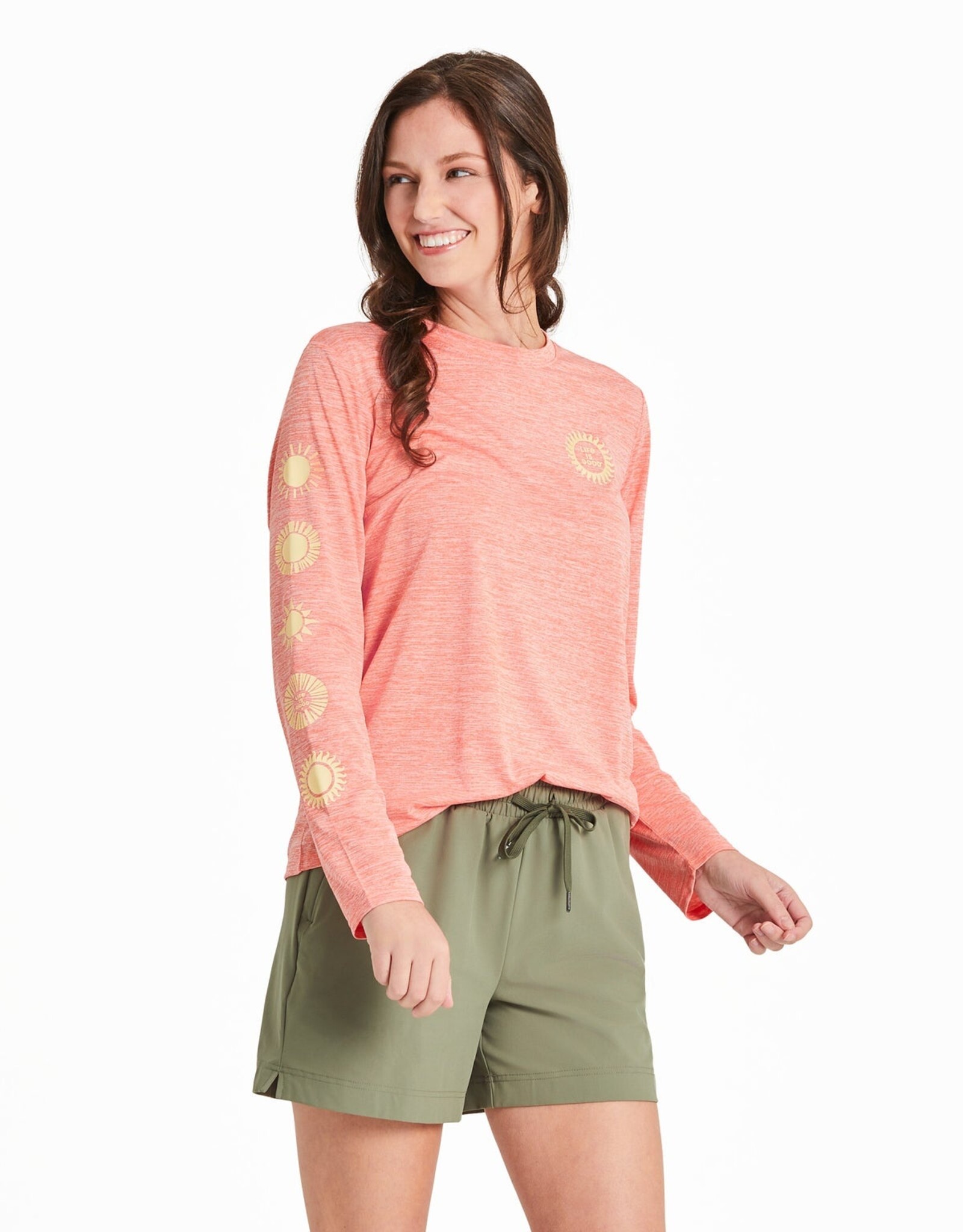 Life is Good Life is good W Sun Crusher Tee