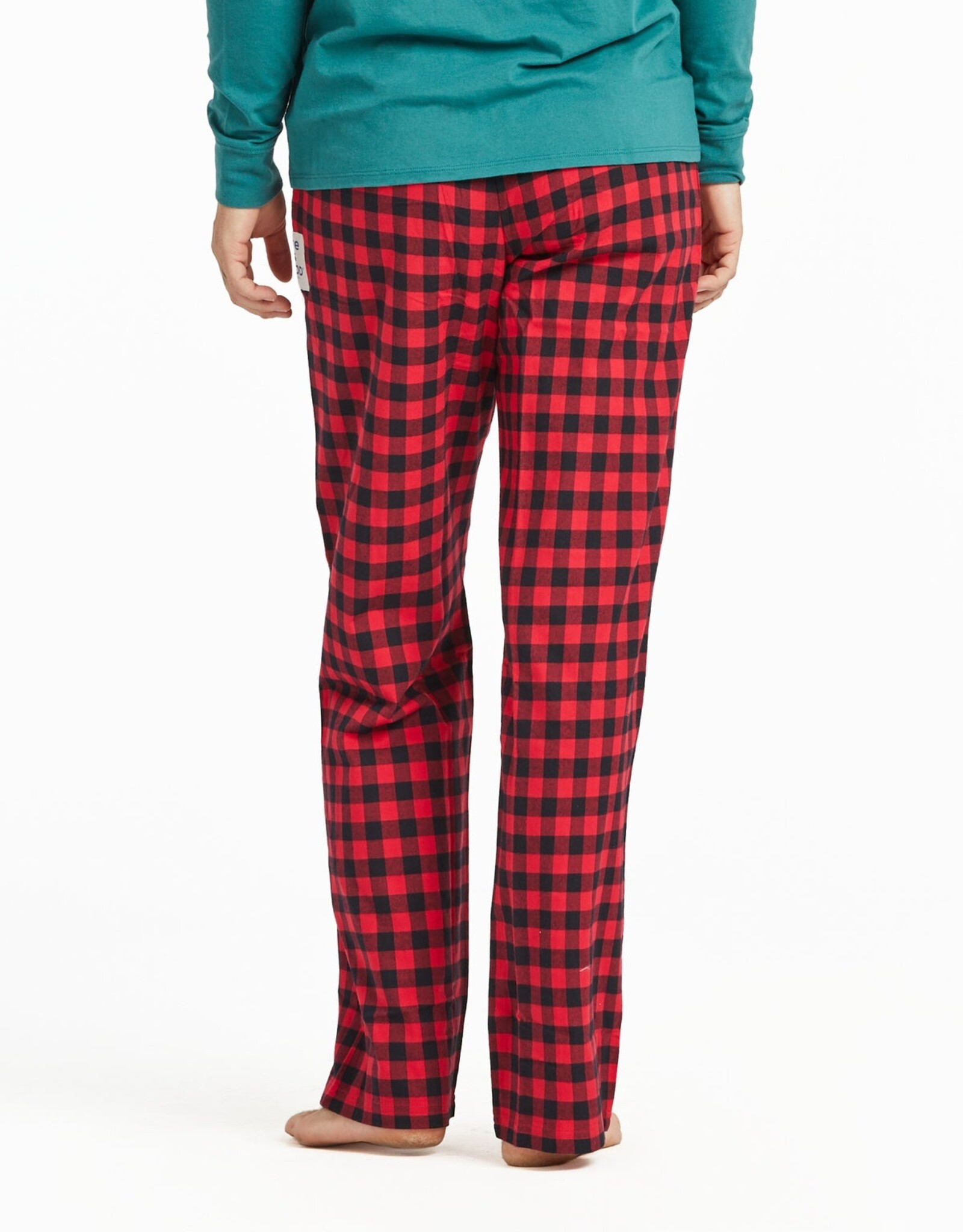 Life is Good Life is good Classic Buff Chck Pnt Positive Red