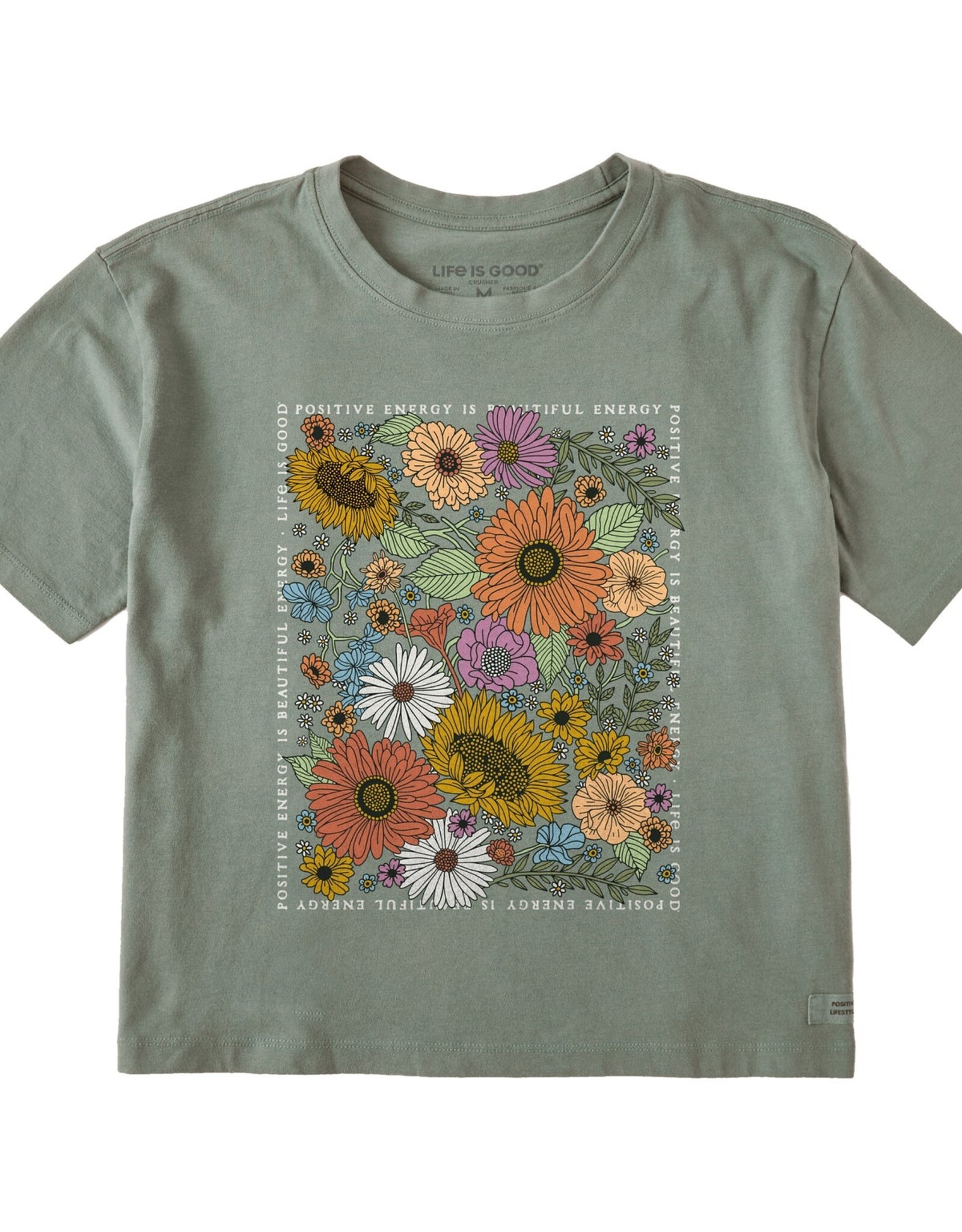 Life is Good Life Is Good W SS Boxy Tee