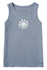 Life is Good Life is Good W Crusher Tank Tribal Sun