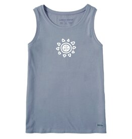 Life is Good Life is Good W Crusher Tank Tribal Sun
