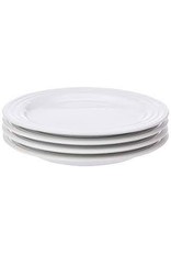 Le Creuset LE CREUSET- Set Of 4 8.5 Salad Plates White
