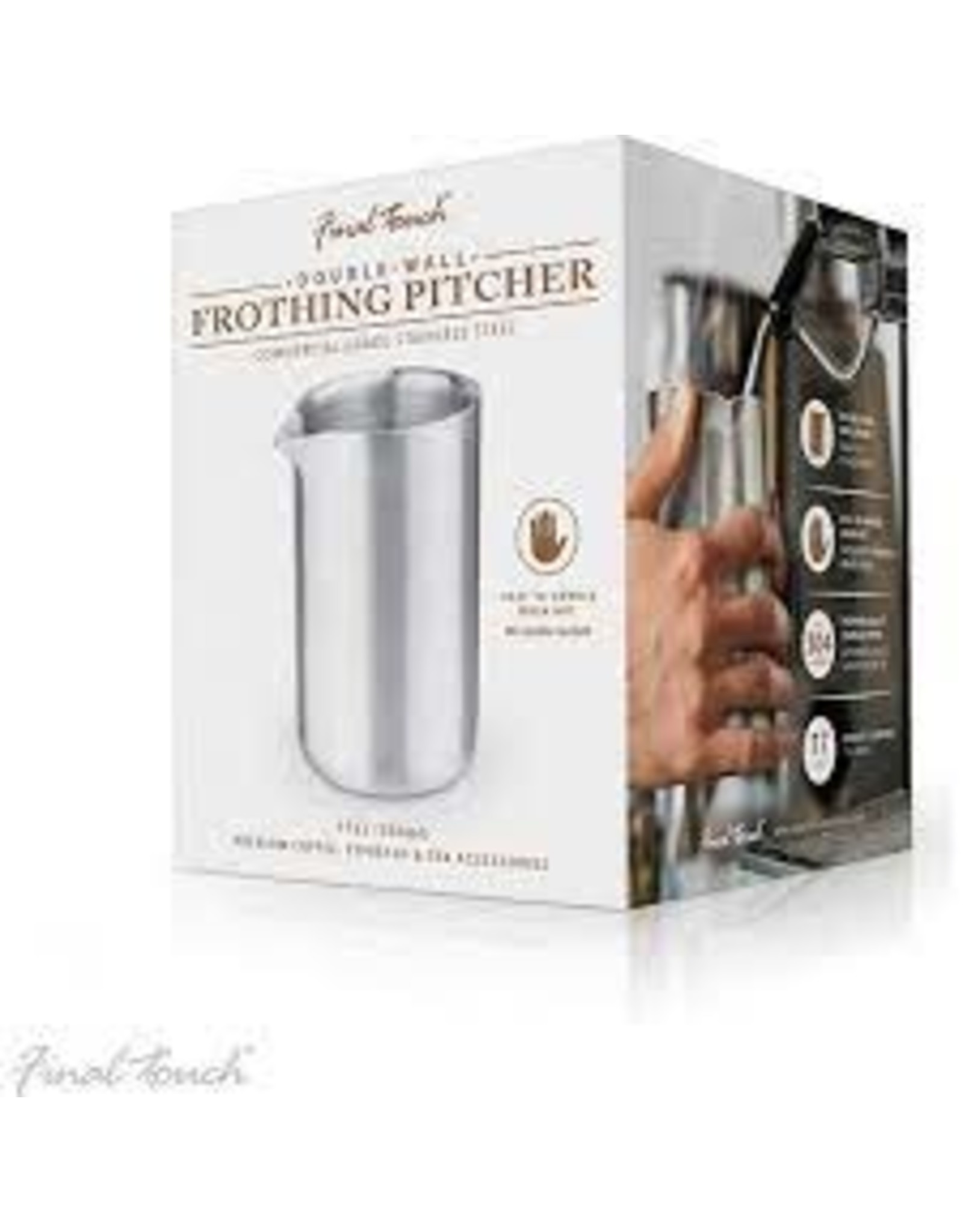 Final Touch-Double-Wall SS Frothing pitcher