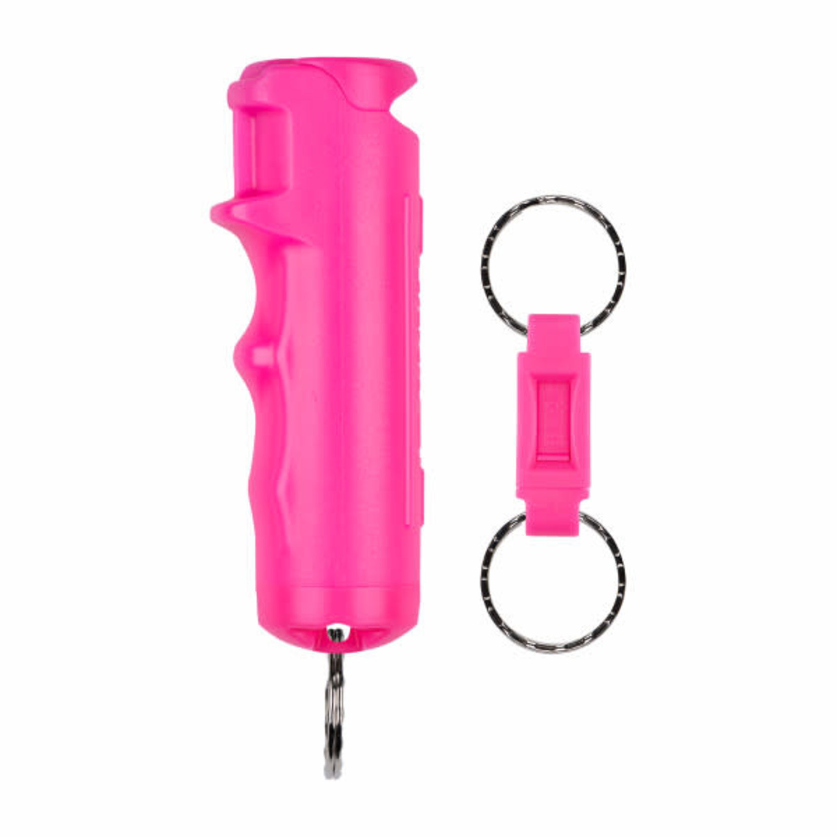 SABRE PEPPER SPRAY W/ QUICK RELEASE KEY RING - PINK