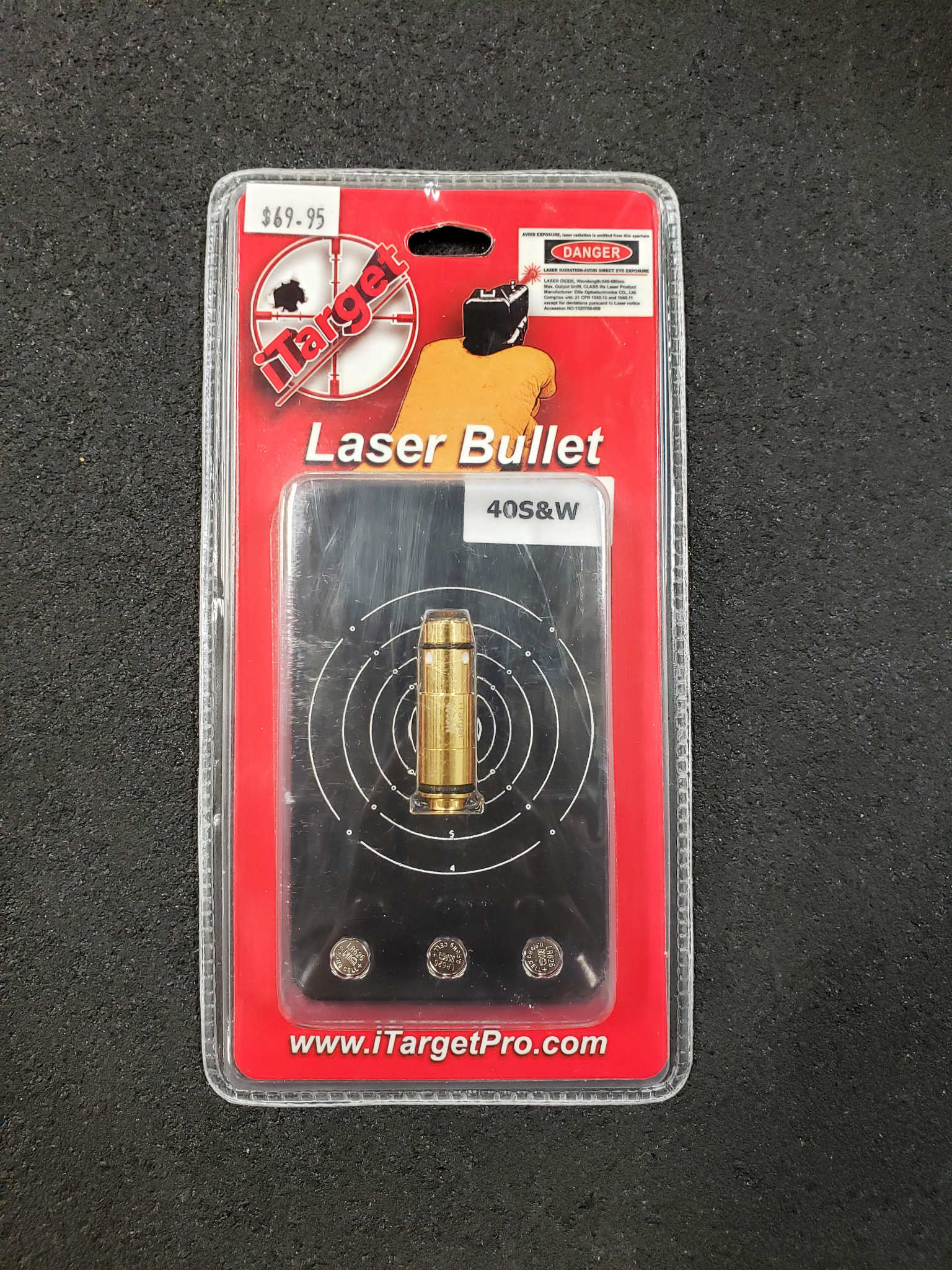 ITARGET LASER BULLET 40S&W Bargain Tactical