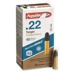 AGUILA TARGET COMPETITION .22LR 40GR 50RDS