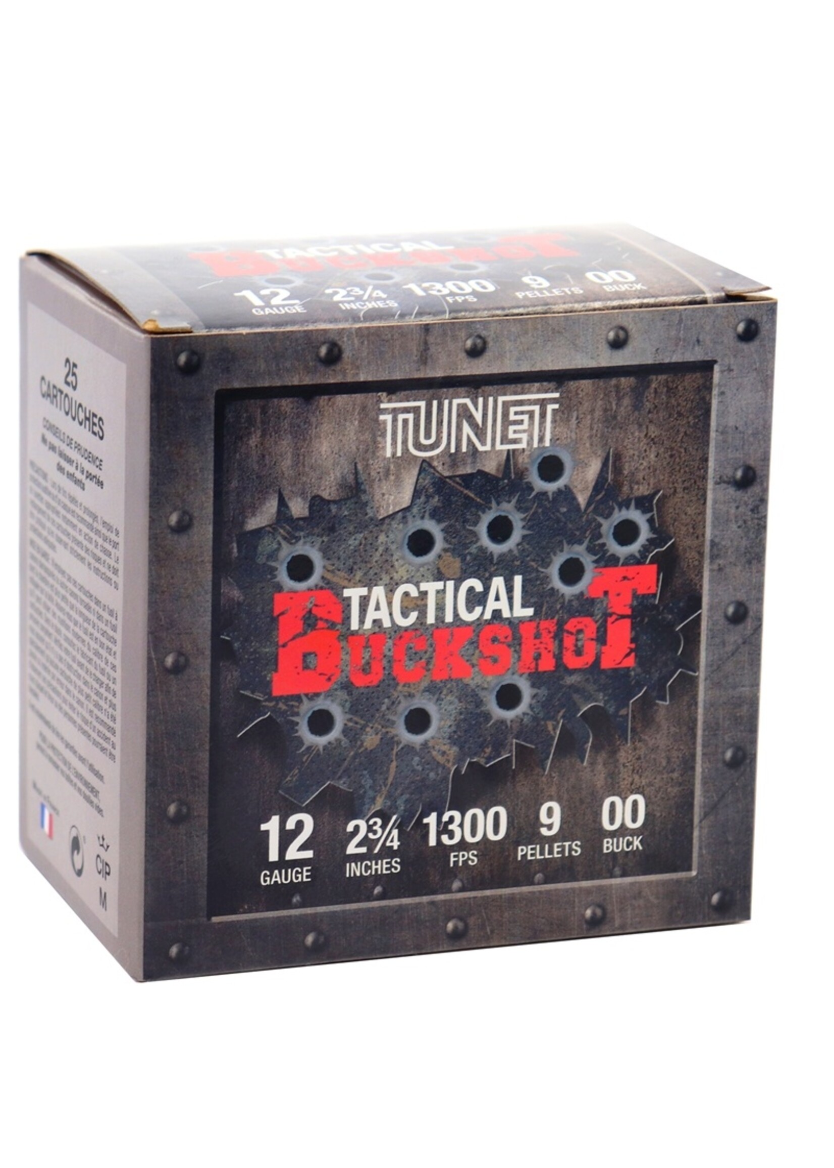 TUNET 12GAUGE BUCKSHOT 2 3/4