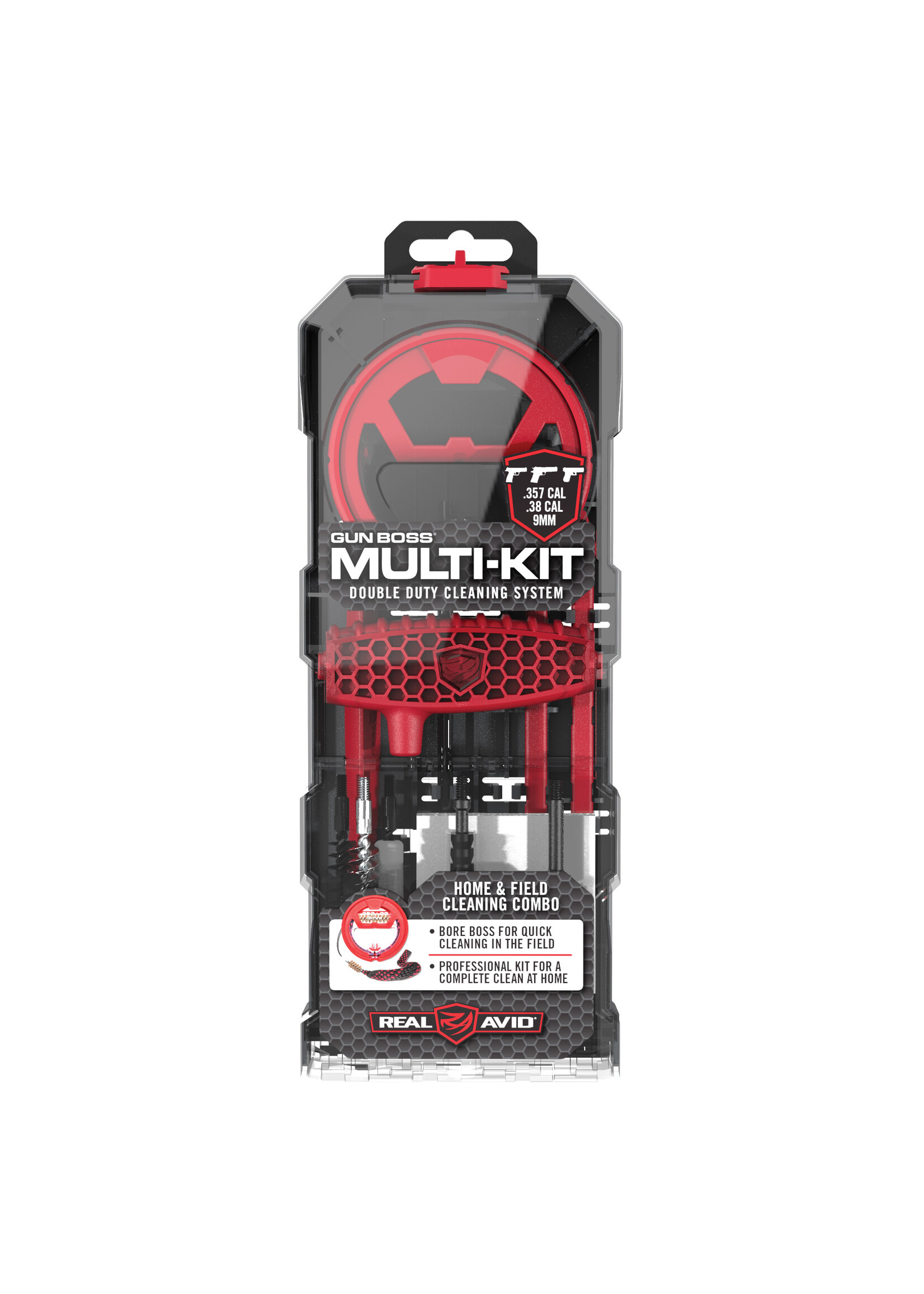 REAL AVID REAL AVID GUN BOSS MULTI-KIT - 9MM/.357/.38