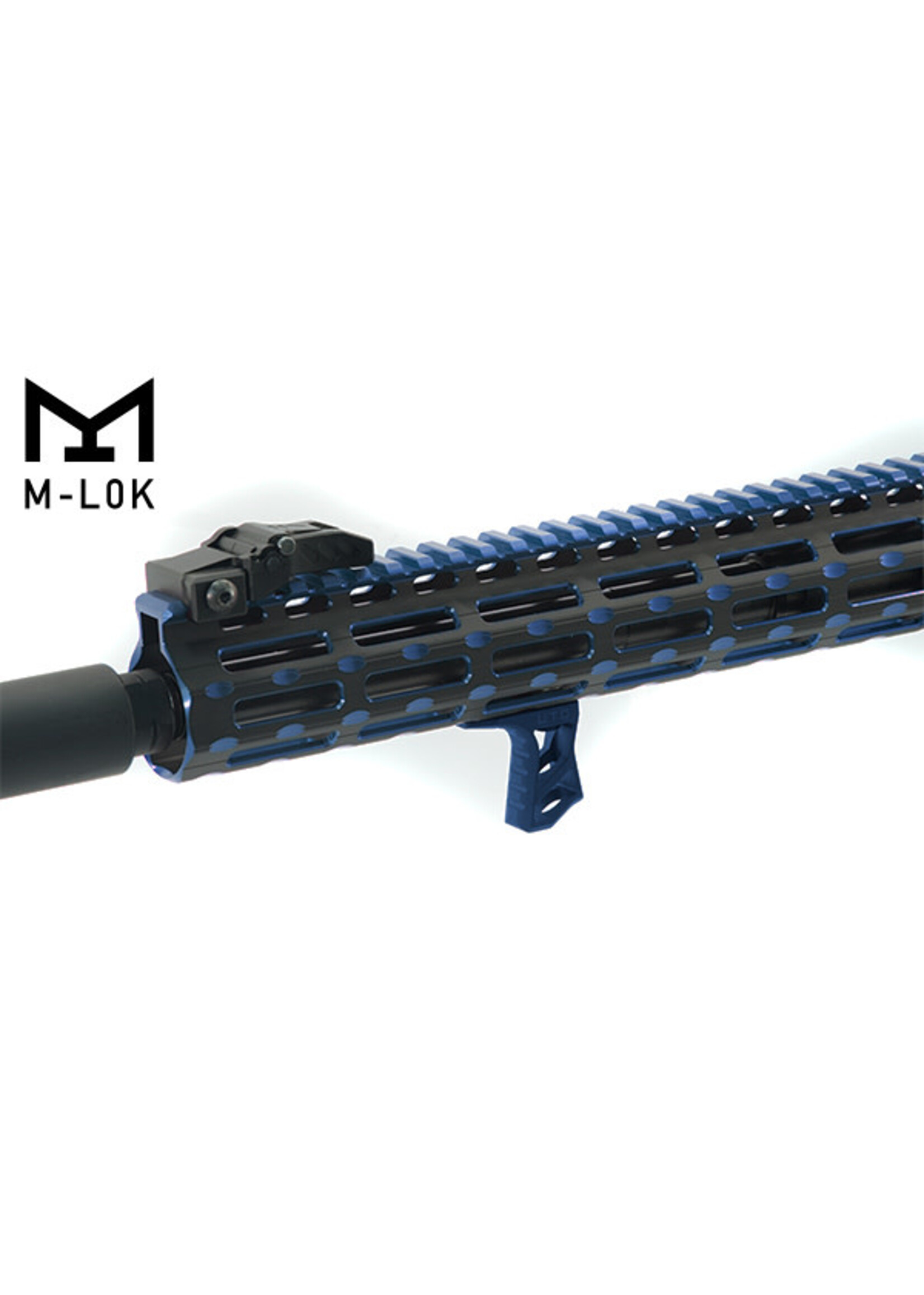 UTG ULTRA SLIM M-LOK HANDSTOP BLUE