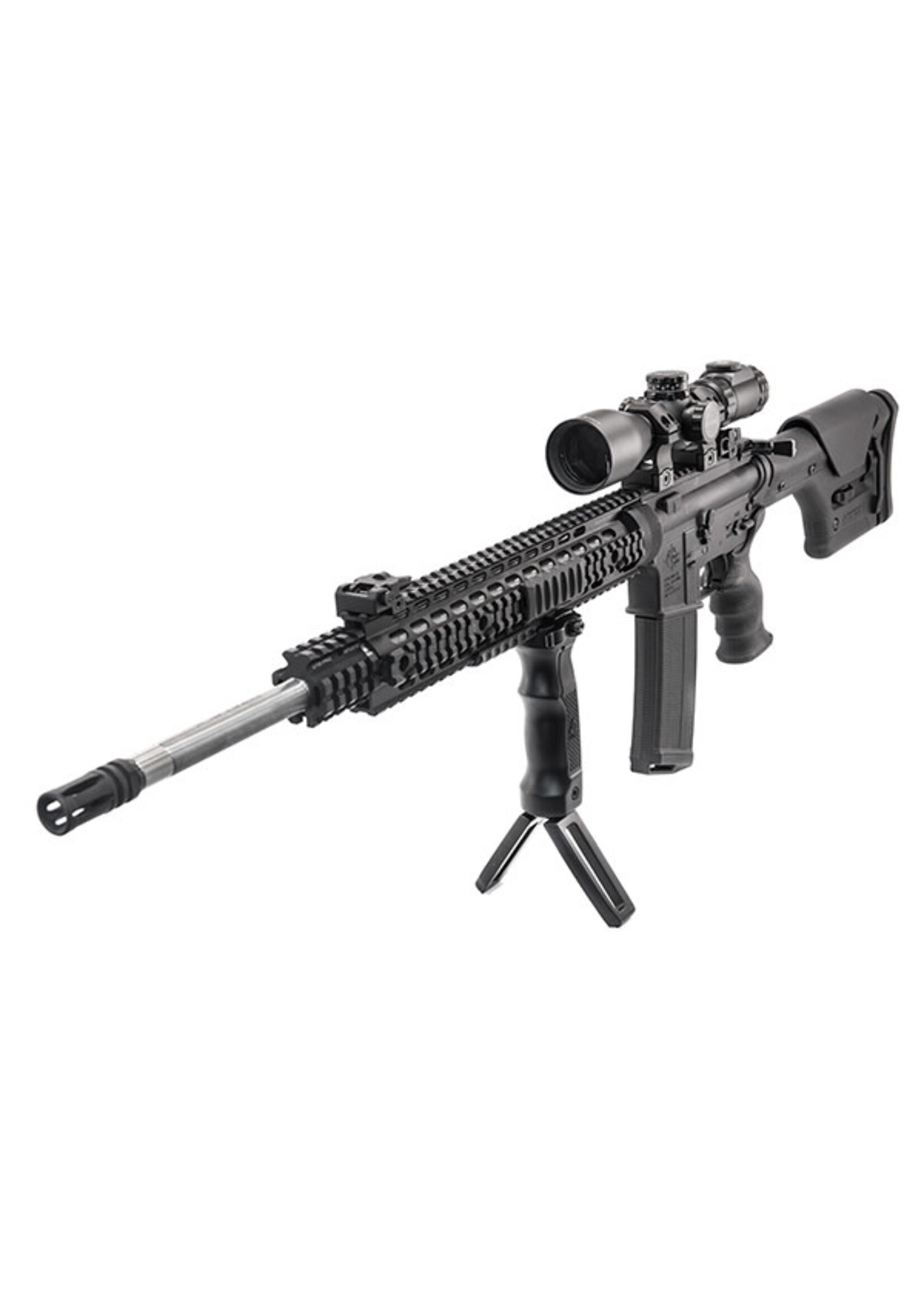 UTG COMBAT D GRIP QUICK DEPLOYABLE BIPOD FOREGRIP