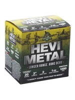 HEVI-SHOT HEVI METAL LONGER RANGE 20GA 3" 1OZ #2 SHOT 25RD BOX