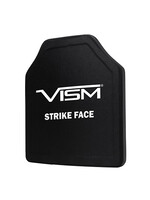 VISM LVL III+ SRT CERAMIC/PE BALLISTIC PLATE 10"X12" - CURVED SHOOTER'S CUT