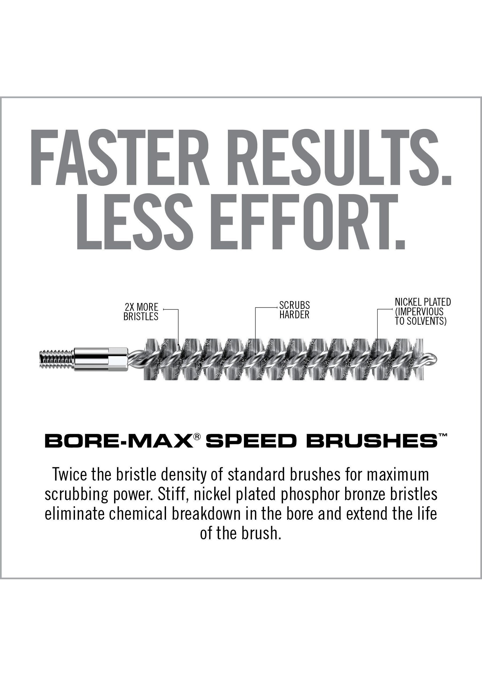 REAL AVID BORE MAX SPEED BRUSH 9MM