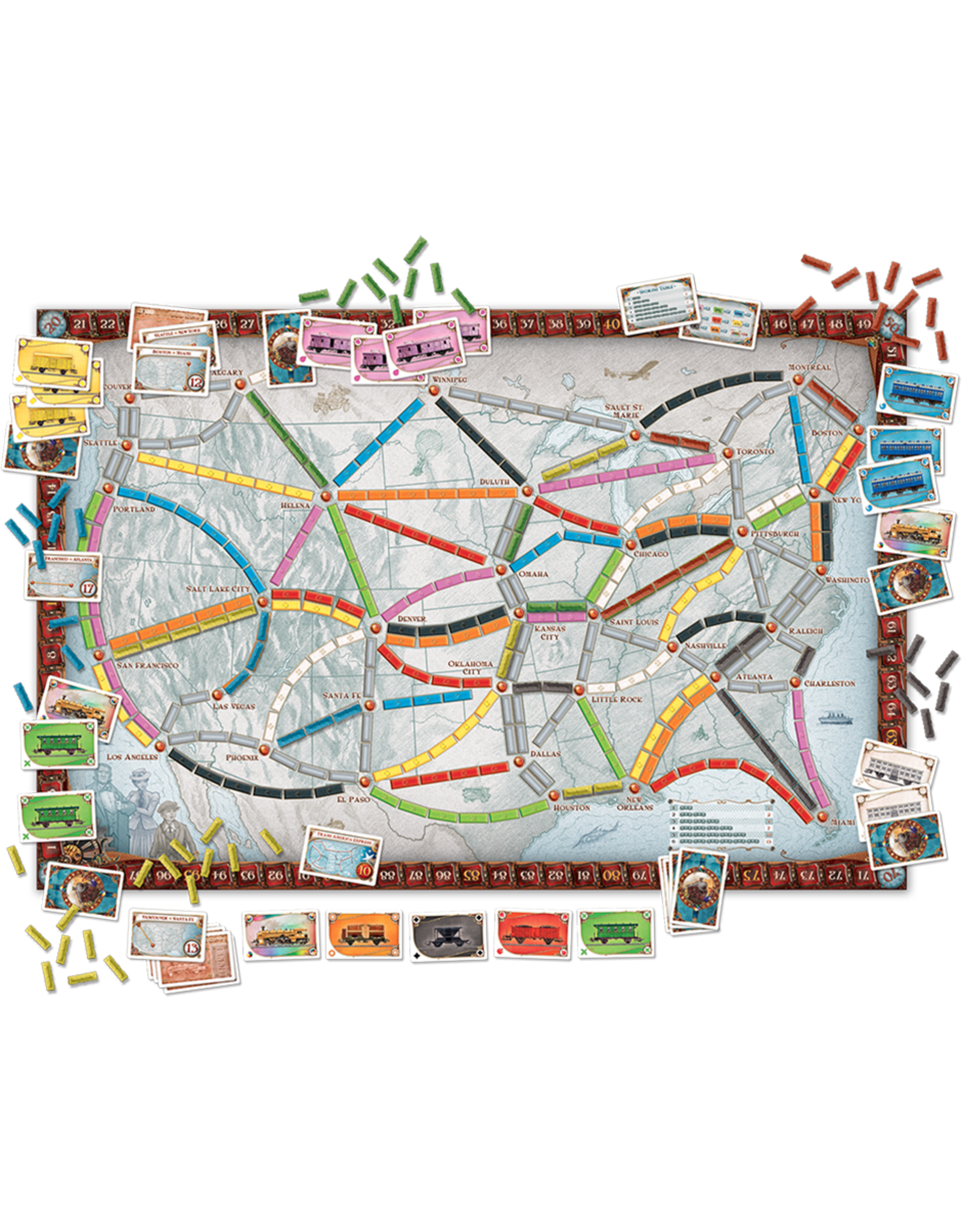 Days of Wonder Ticket To Ride (Old Edition)