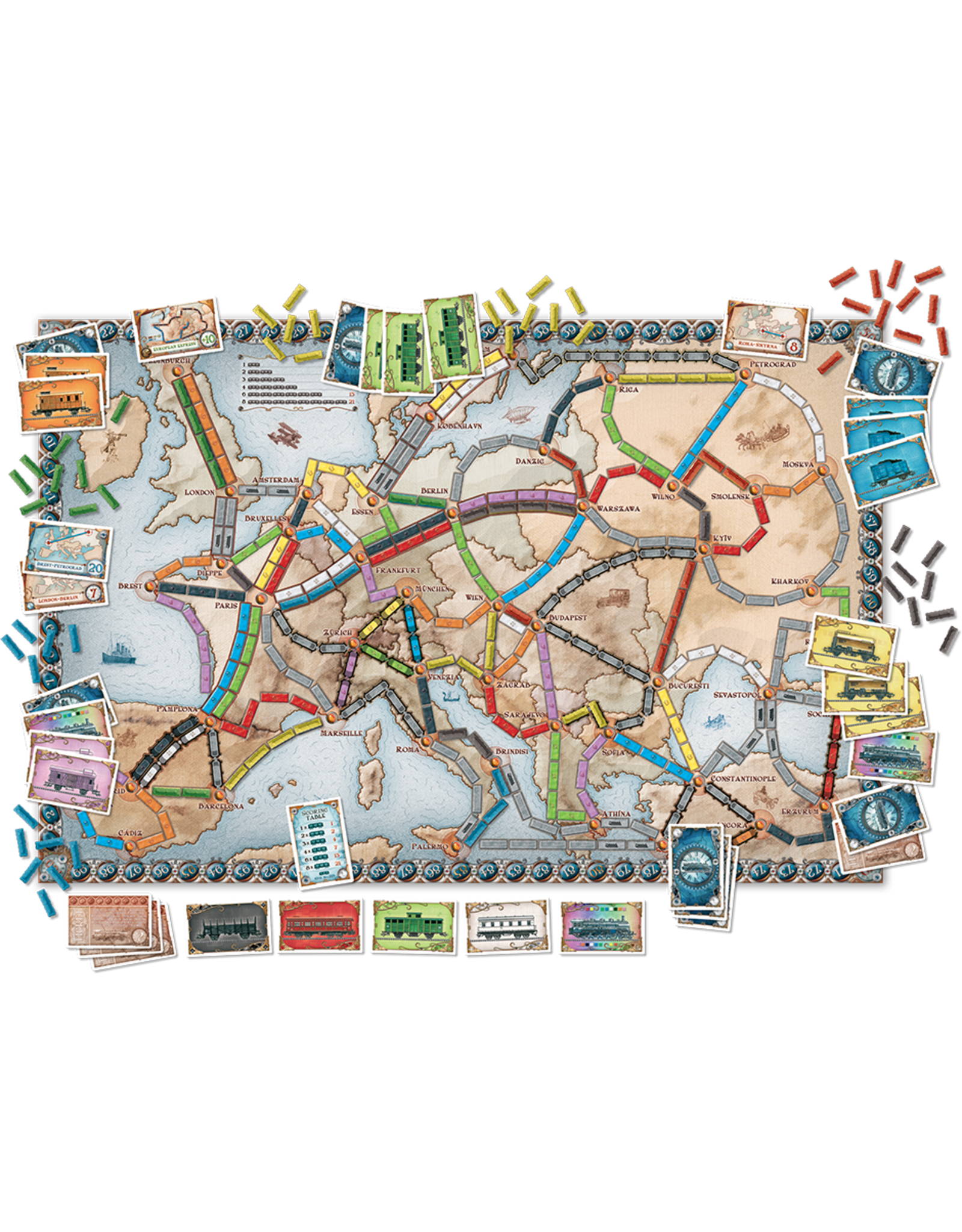 Days of Wonder Ticket To Ride: Europe