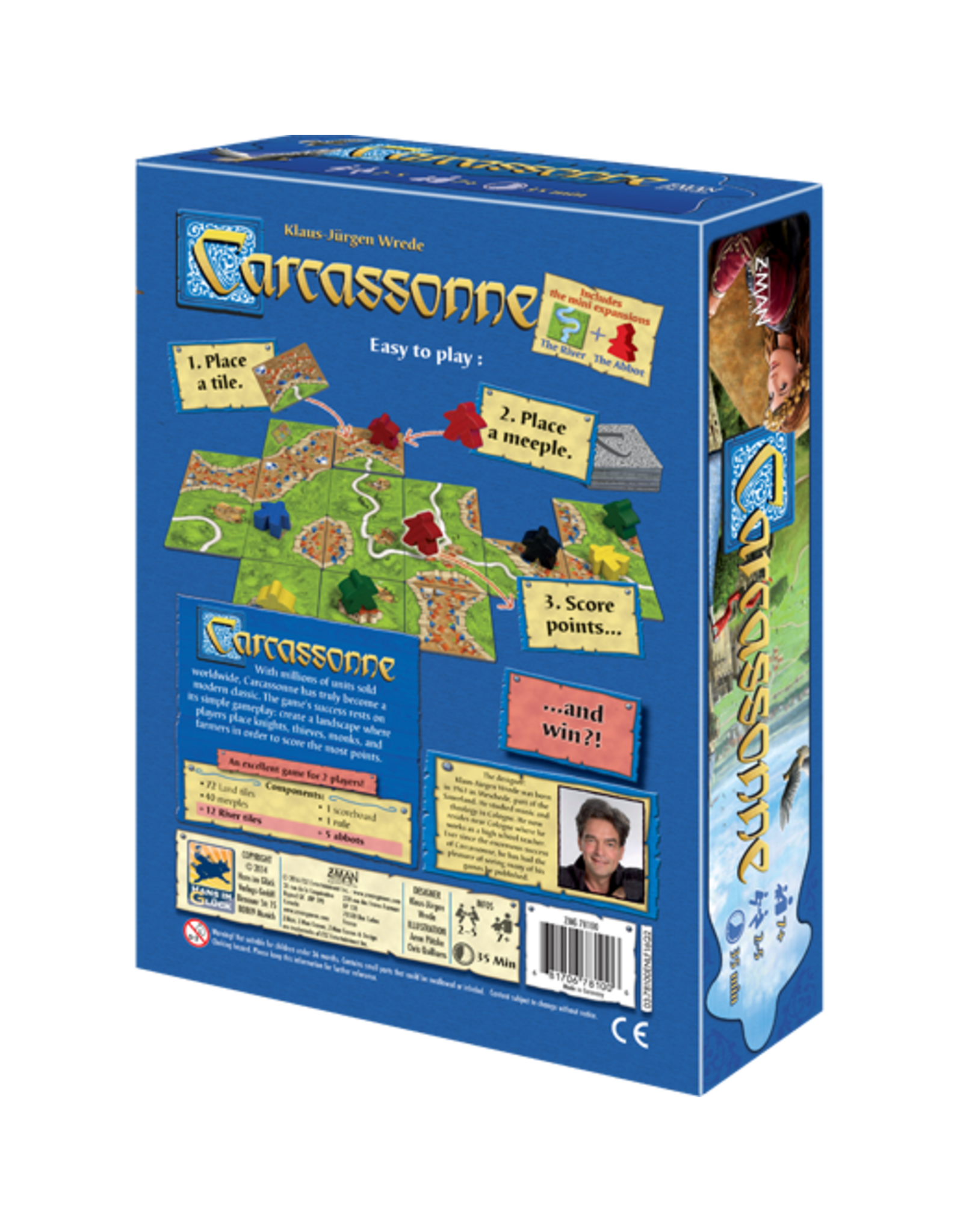 Asmodee Carcassonne: Base Game