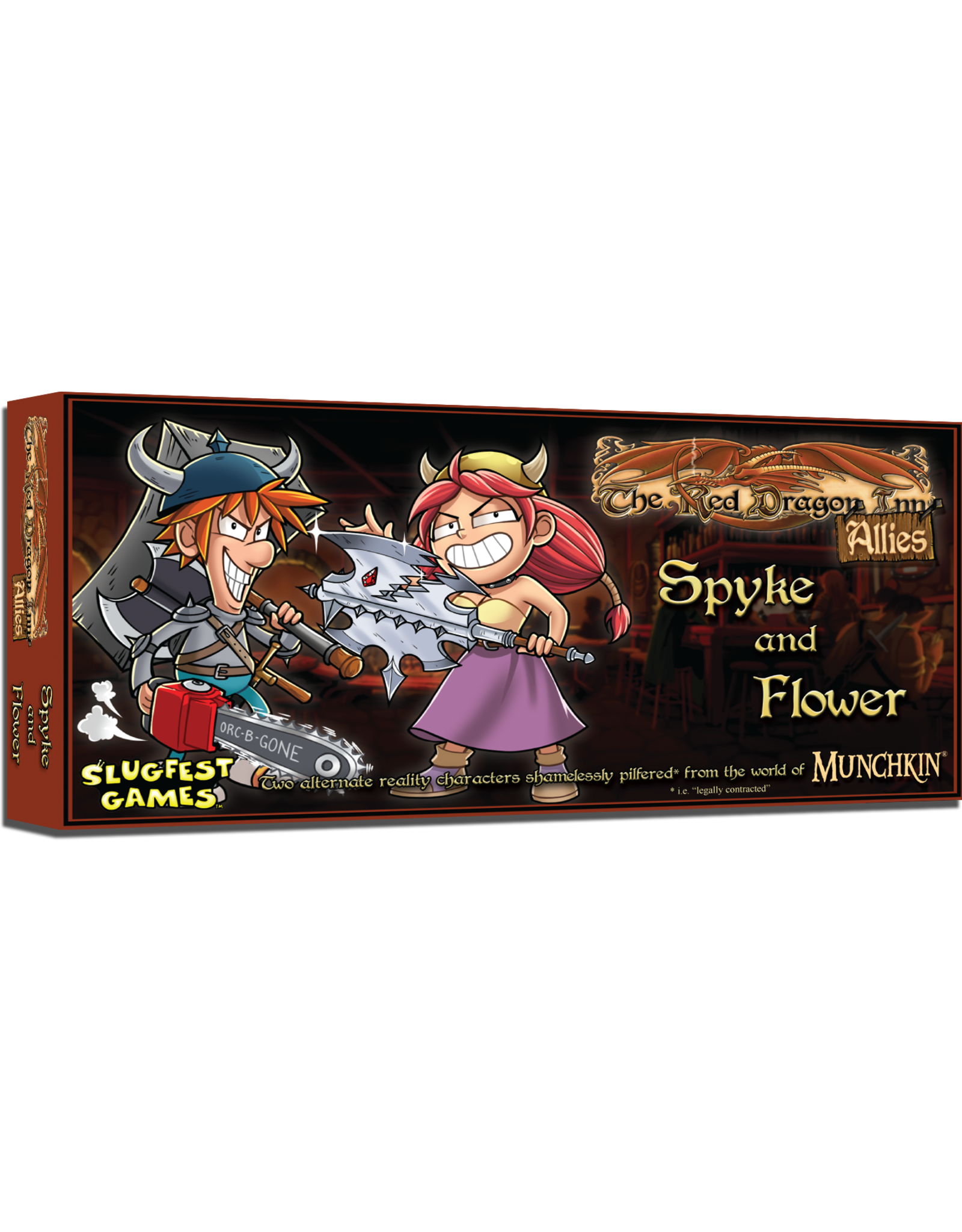 Slugfest Games Red Dragon Inn Allies - Spyke & Flower