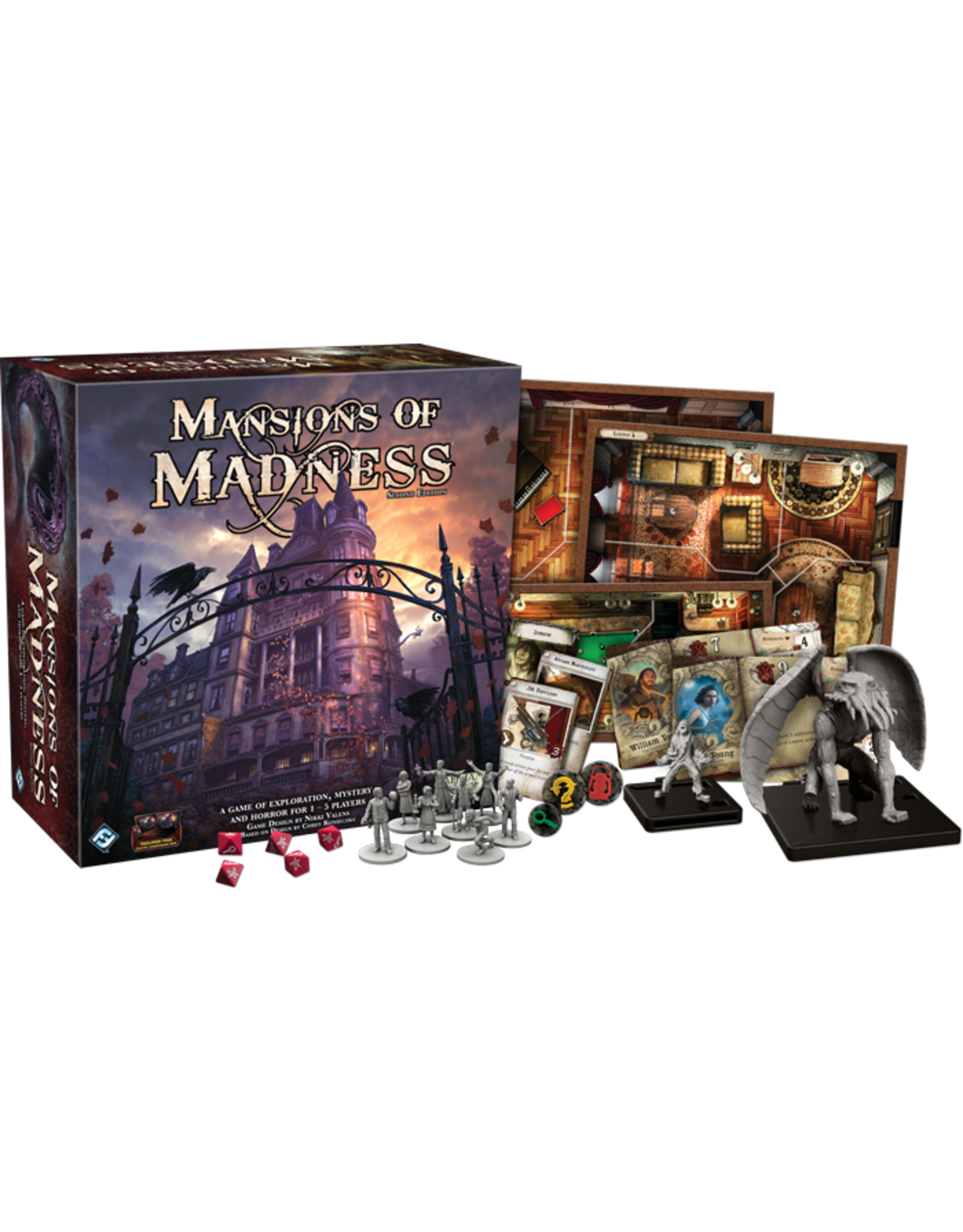 Fantasy Flight Games Mansions of Madness 2nd Edition