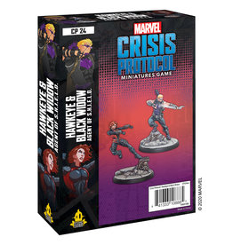 Atomic Mass Games Marvel Crisis Protocol - Hawkeye & Black Widow