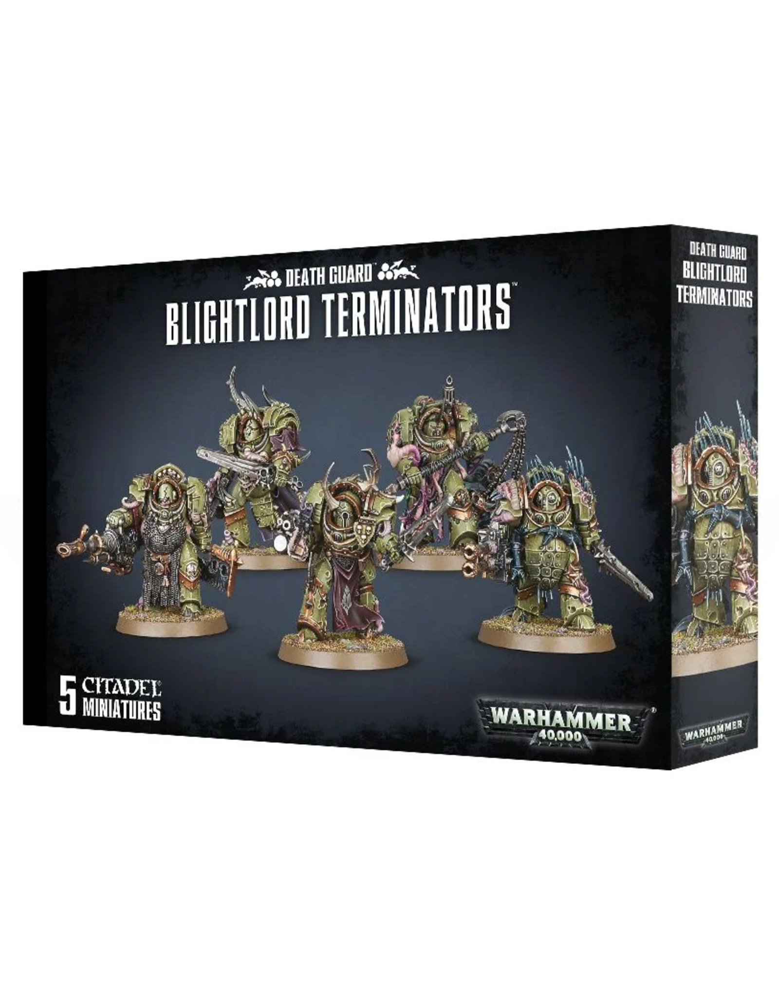 Games Workshop WH40K Death Guard Blightlord Terminators