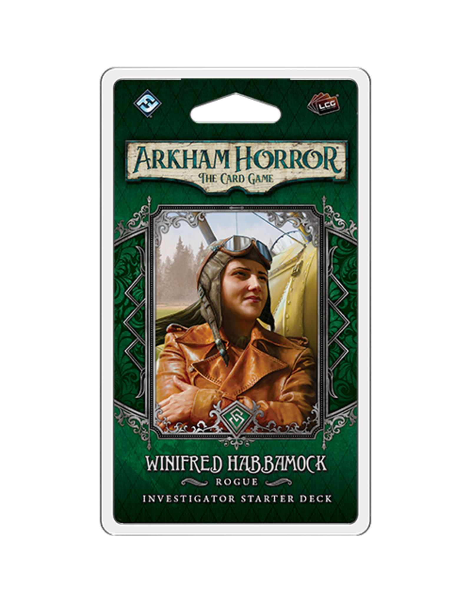 Fantasy Flight Games Arkham Horror LCG Winifred Habbamock Investigator Starter Deck