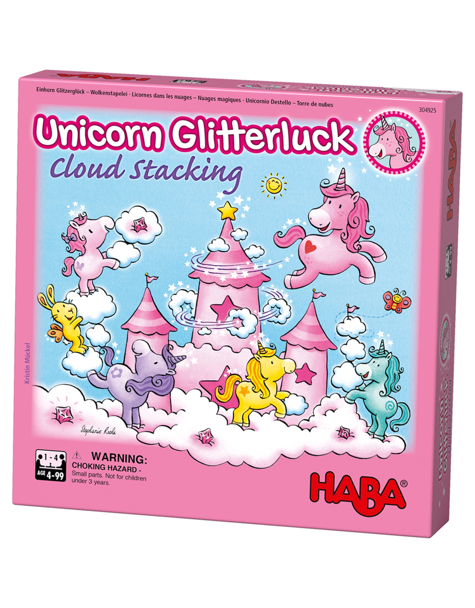 Haba Unicorn Glitterluck - Cloud Stacking