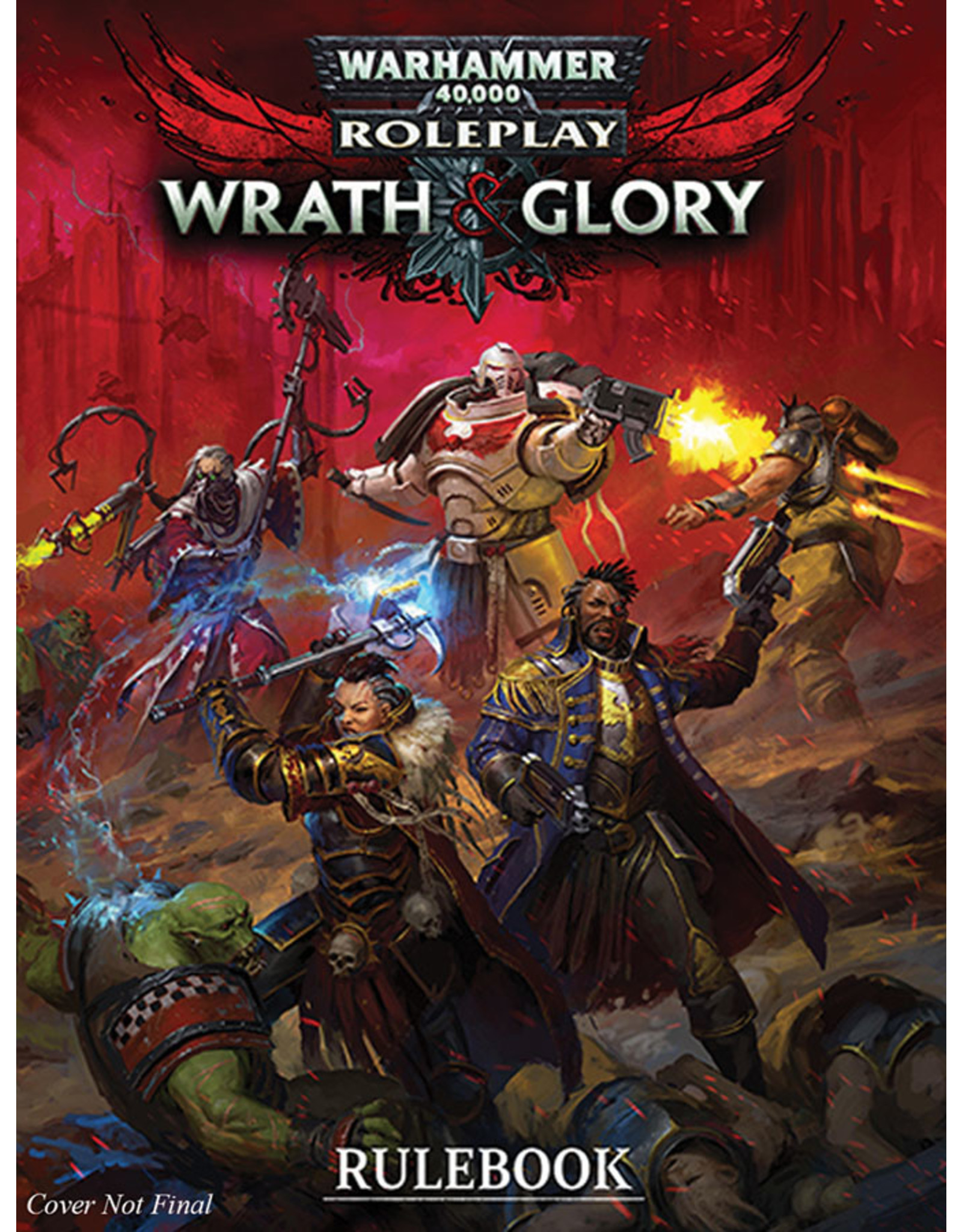 Cubicle 7 WH40K Wrath & Glory RPG: Core Rulebook HC