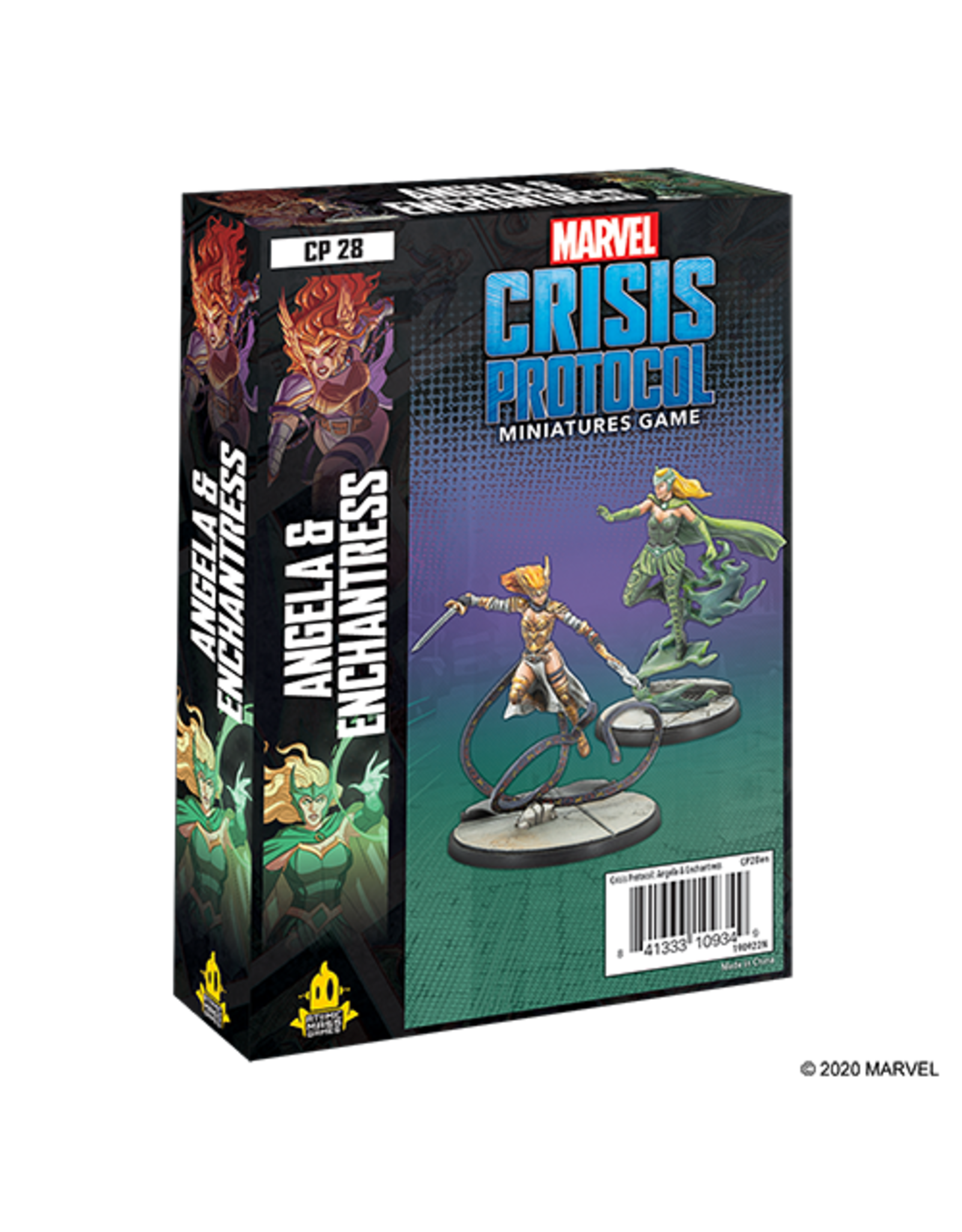 Atomic Mass Games Marvel Crisis Protocol - Angela & Enchantress