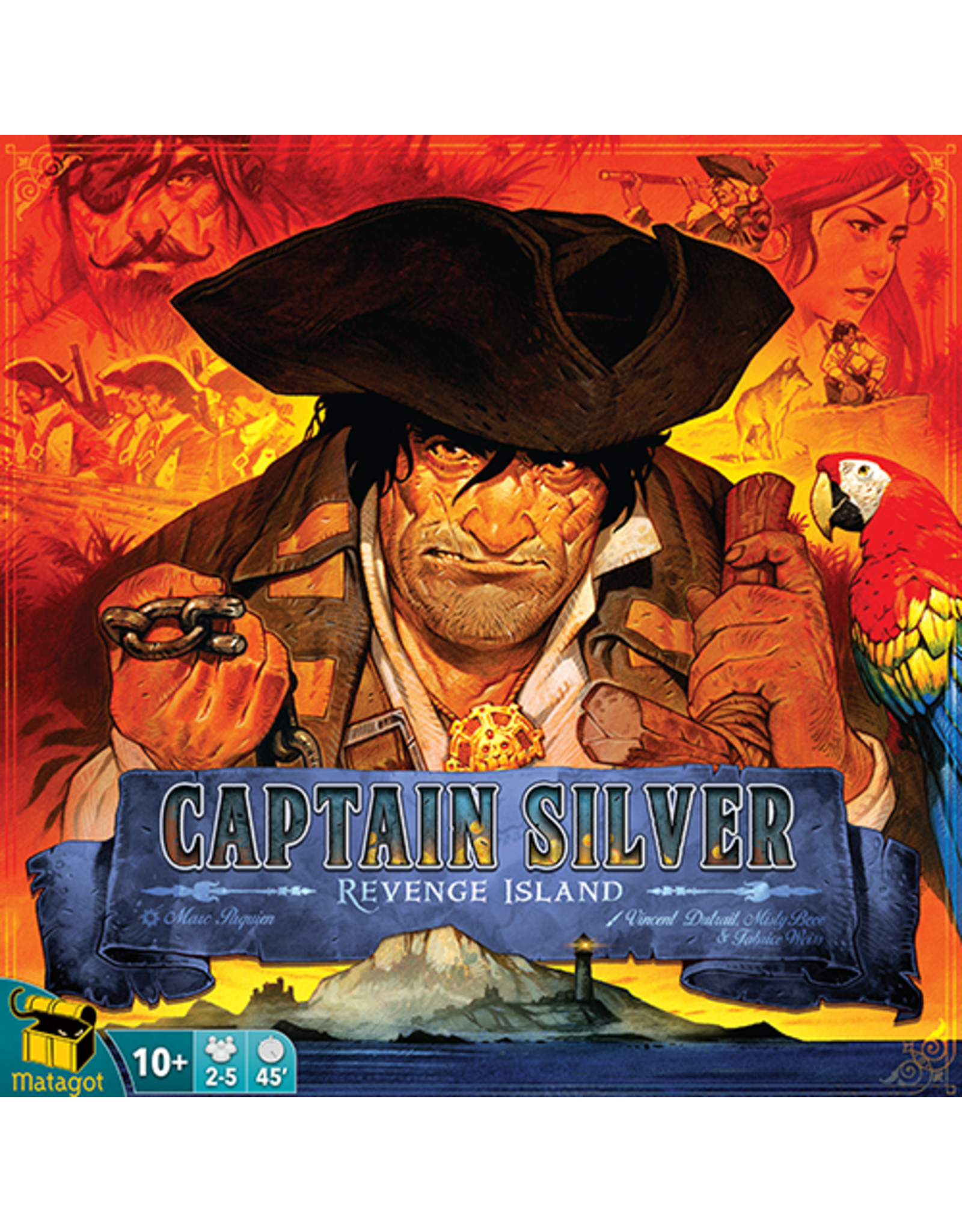 Matagot Treasure Island: Captain Silver