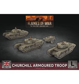 Battlefront Miniatures Flames of War: Churchill Armoured Troop