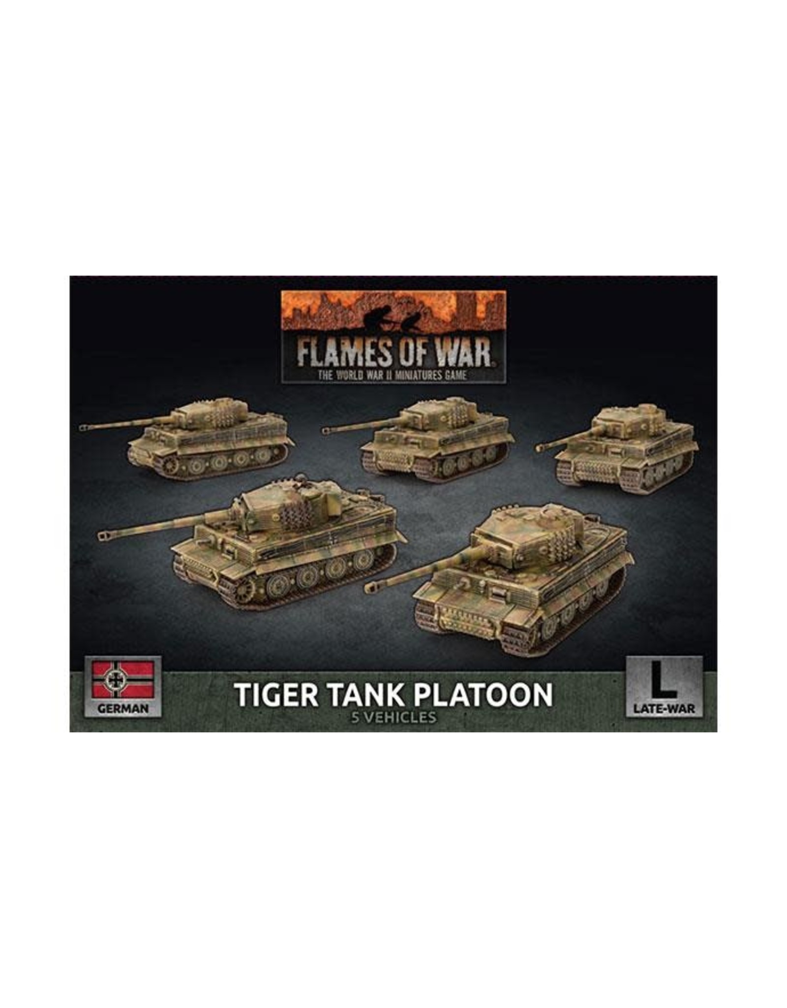 Battlefront Miniatures Flames of War Tiger Tank Platoon