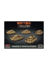 Battlefront Miniatures Flames of War Panzer IV Tank Platoon