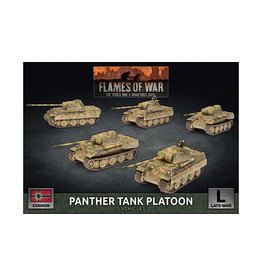 Battlefront Miniatures Flames of War Panther A Tank Platoon