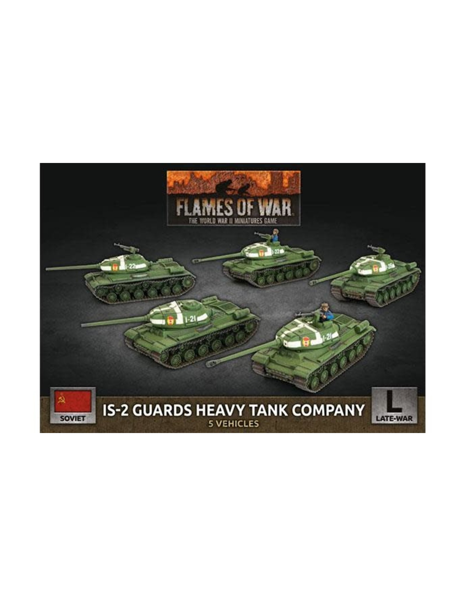 Battlefront Miniatures Flames of War IS-2 Guards Heavy Tank Company