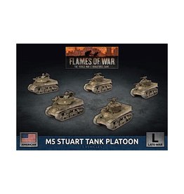 Battlefront Miniatures M5 Stuart Light Tank Platoon