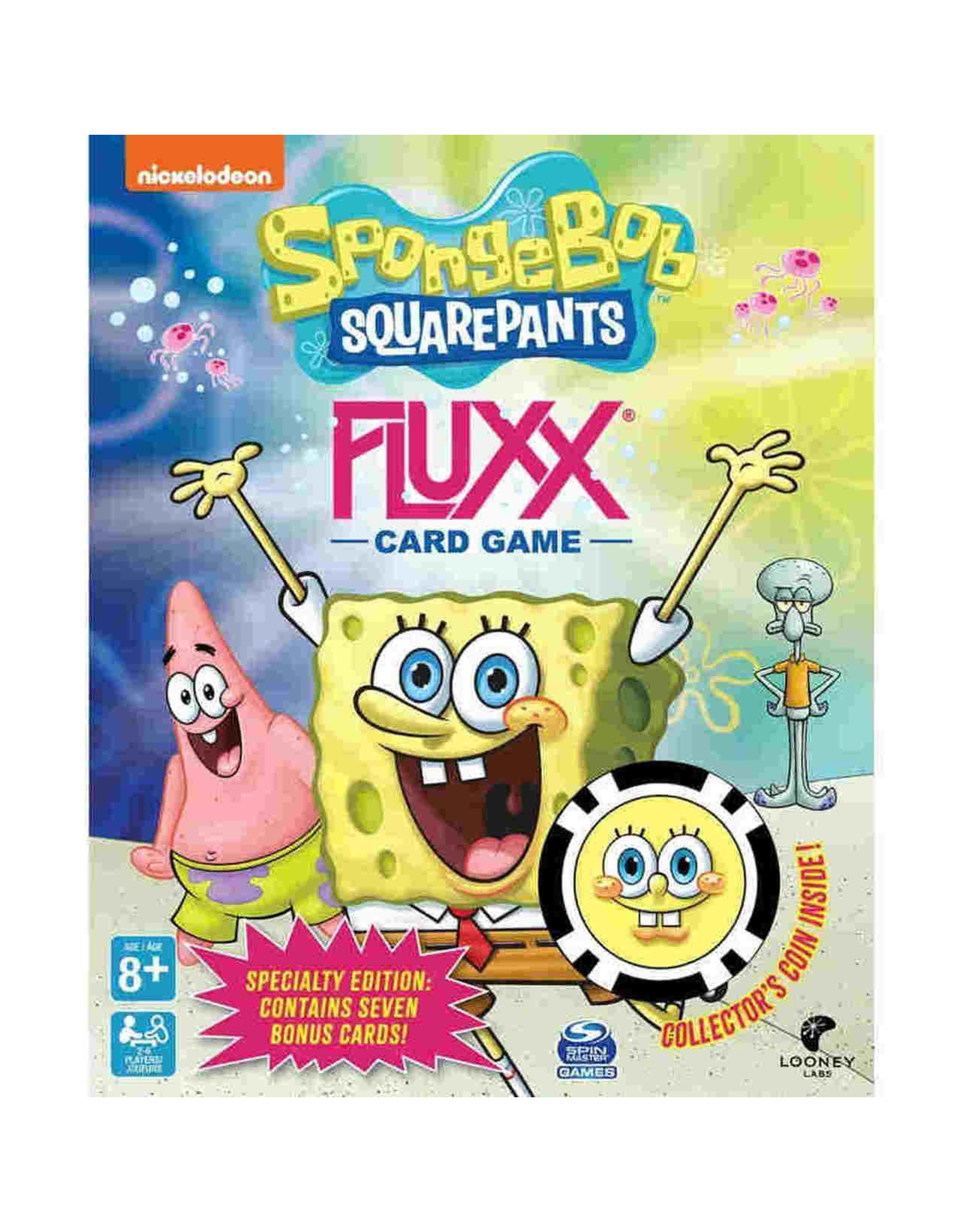 Looney Labs Fluxx - SpongeBob Square Pants