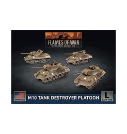 Battlefront Miniatures Flames of War M10 3 inch Tank Destroyer Platoon