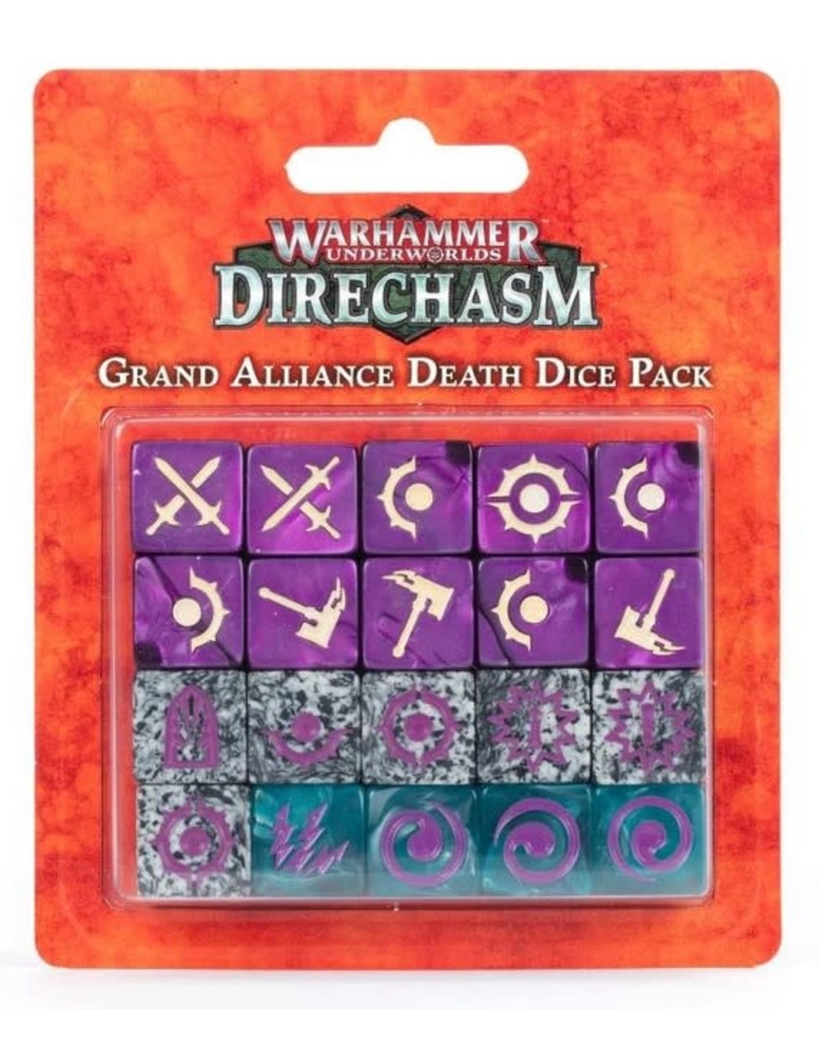 Warhammer AoS Warhammer Underworlds Direchasm: Grand Alliance Death Dice
