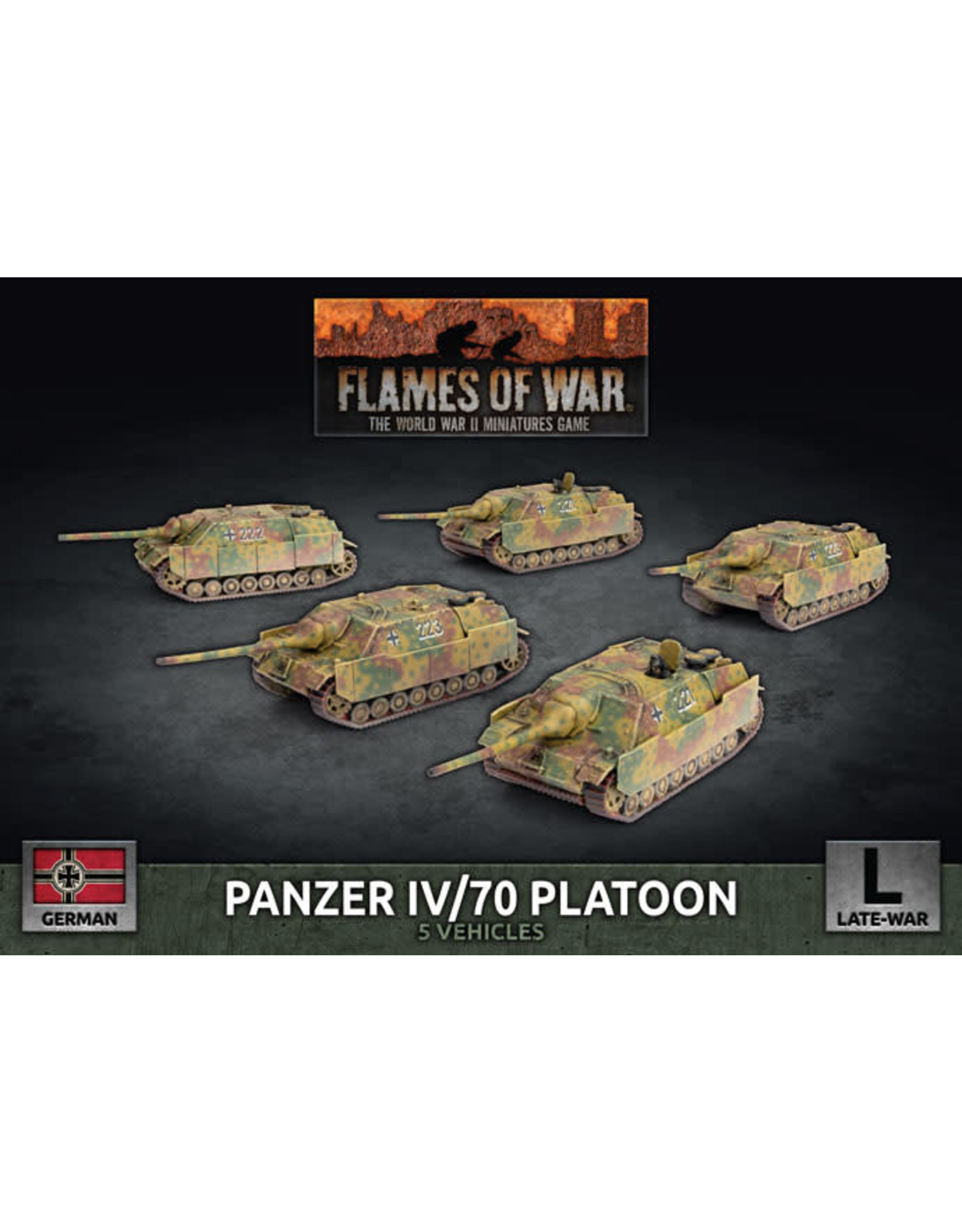 Battlefront Miniatures Flames of War Panzer IV/70 Platoon