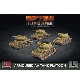 Battlefront Miniatures Armoured AA Tank Platoon