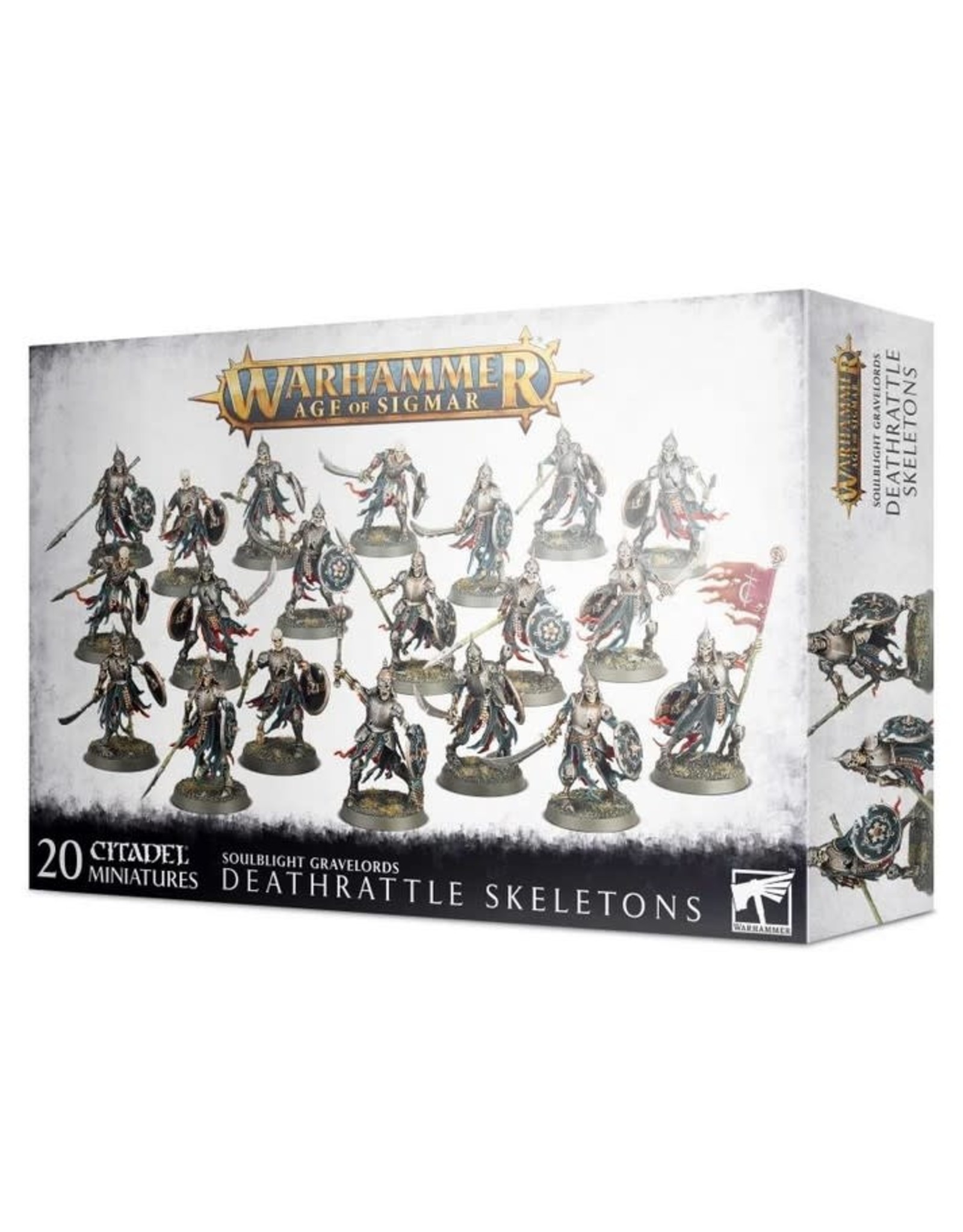 Warhammer AoS WHAoS: Soulblight Gravelords Deathrattle Skeletons