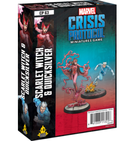 Atomic Mass Games Marvel Crisis Protocol - Scarlet Witch and Quicksilver