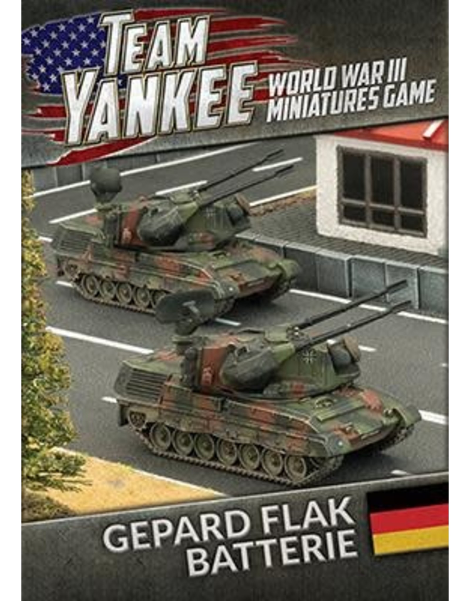 Battlefront Miniatures Team Yankee: West German Gepard Flak Batterie