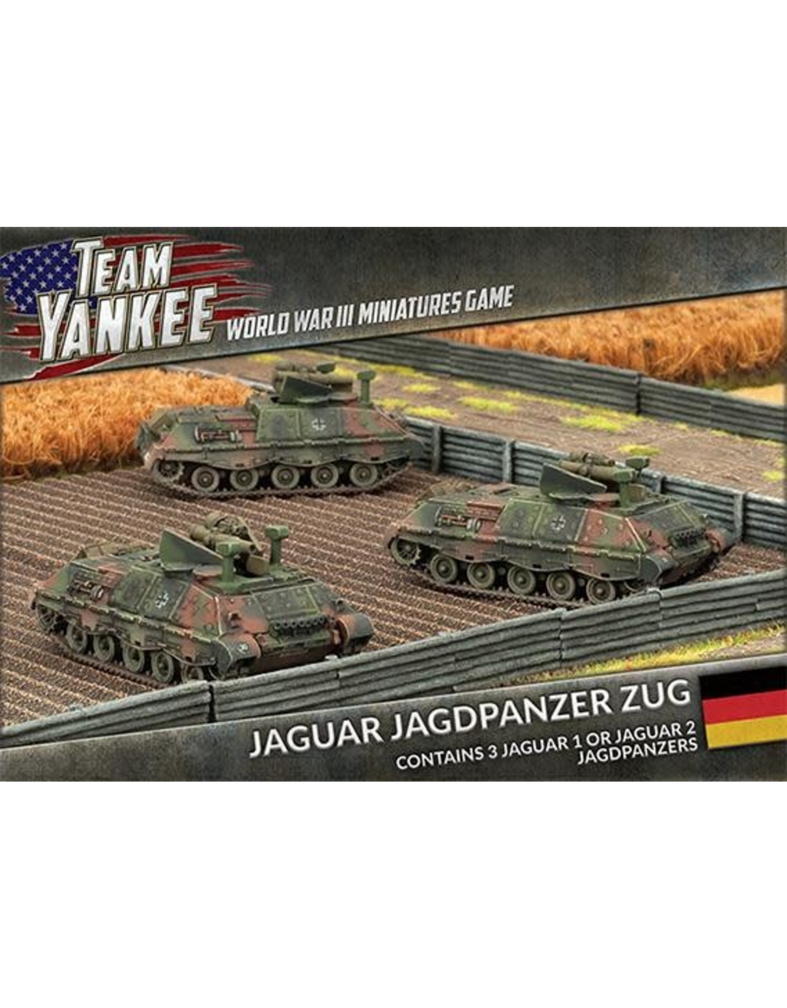 Battlefront Miniatures Team Yankee: Jaguar Jadgpanzer Zug