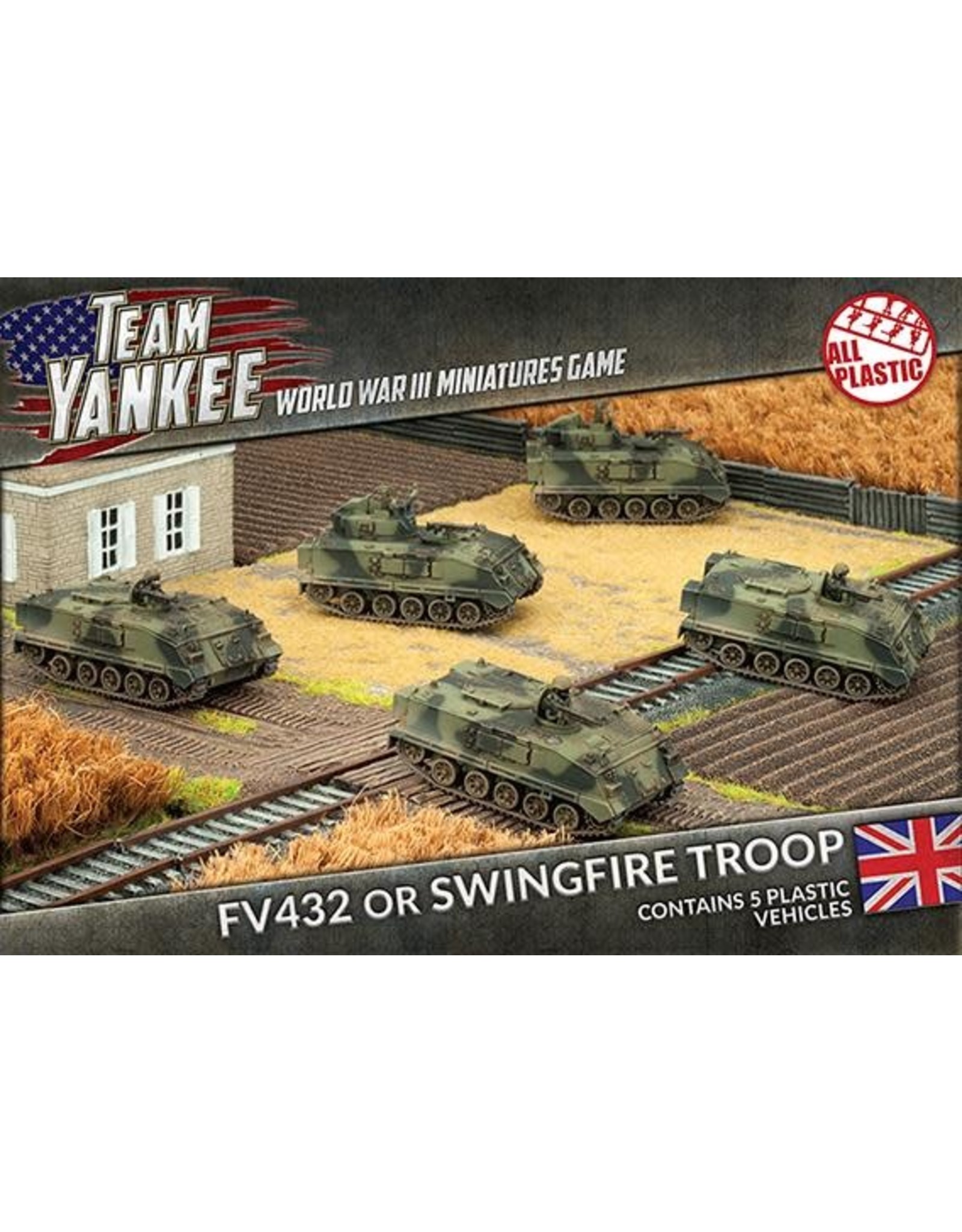 Battlefront Miniatures Team Yankee: British FV432 or Swingfire Troop